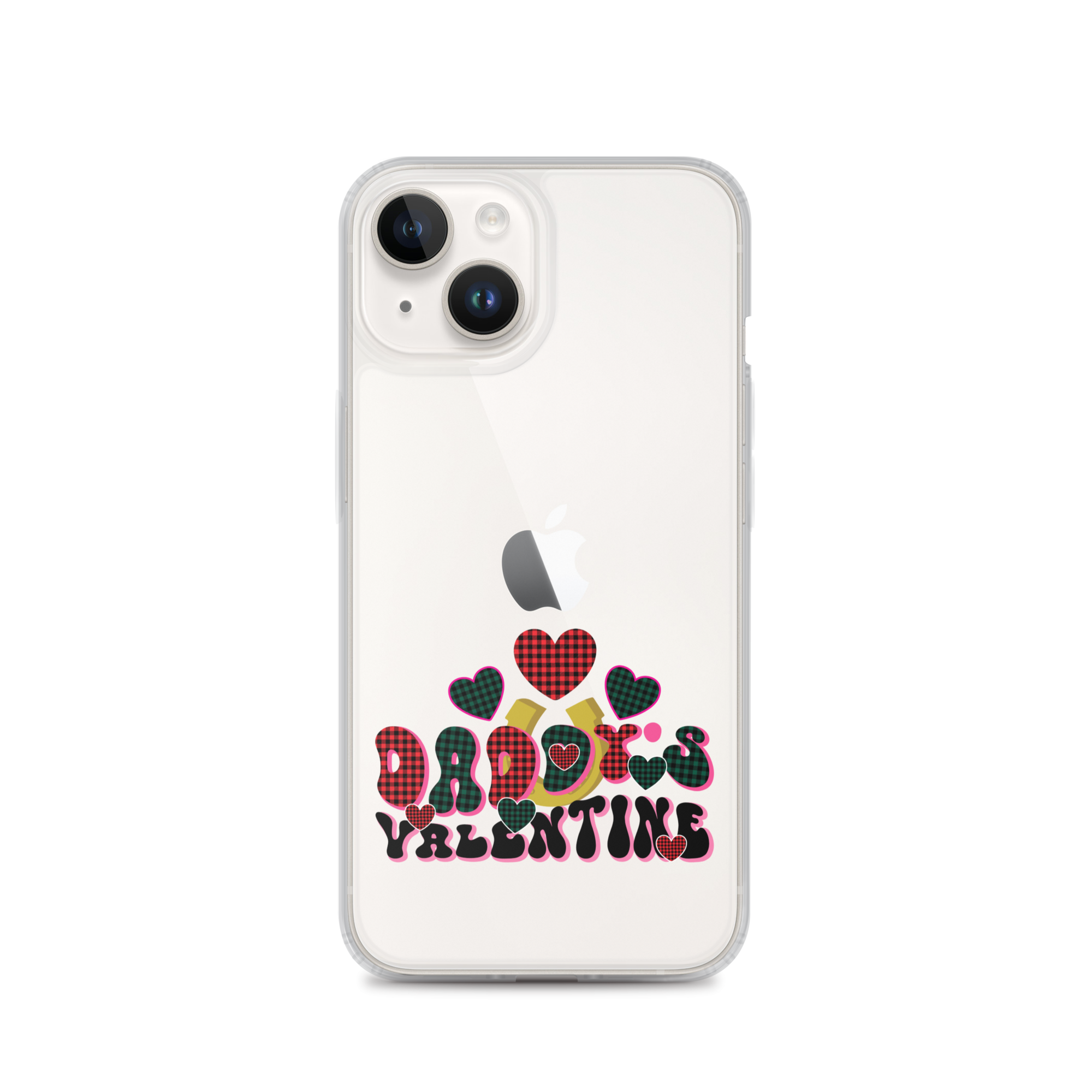 Daddy's Valentine Clear Case for iPhone®