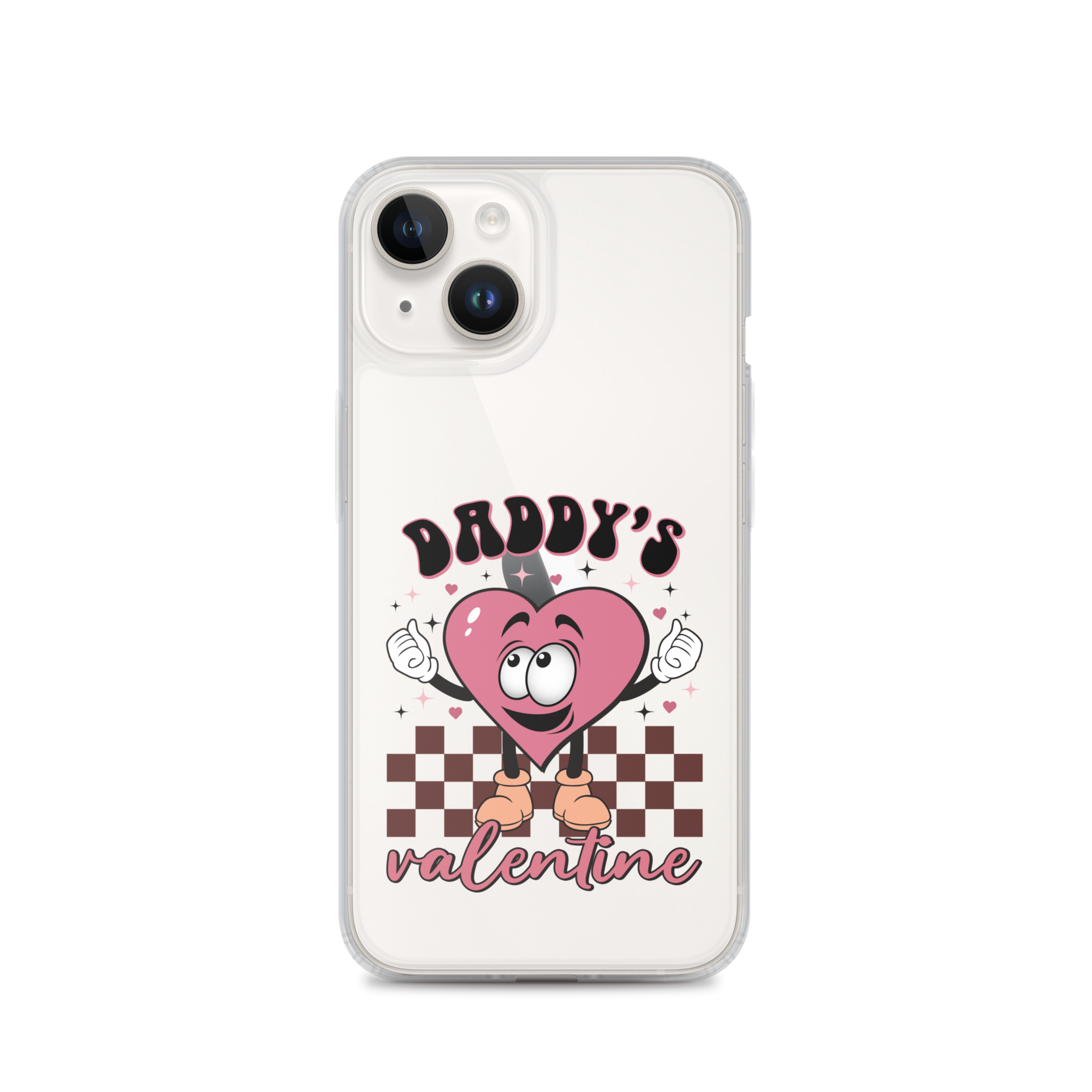 Daddy's Valentine Clear Case for iPhone®