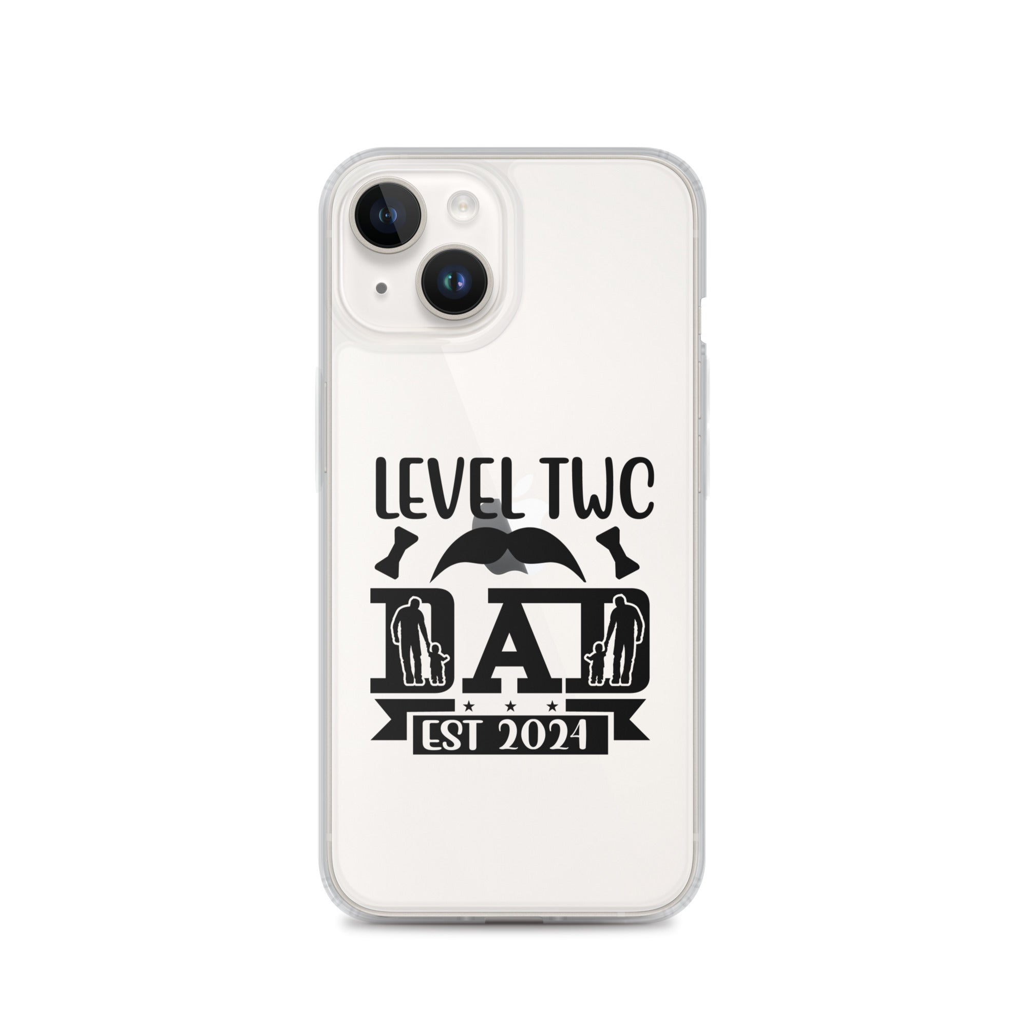 Level Two Dad Est. 2024 Clear Case for iPhone®