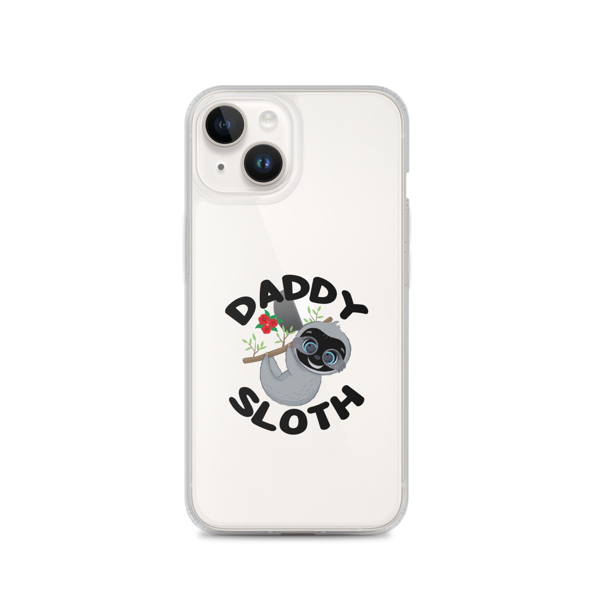 Daddy Sloth Clear Case for iPhone®