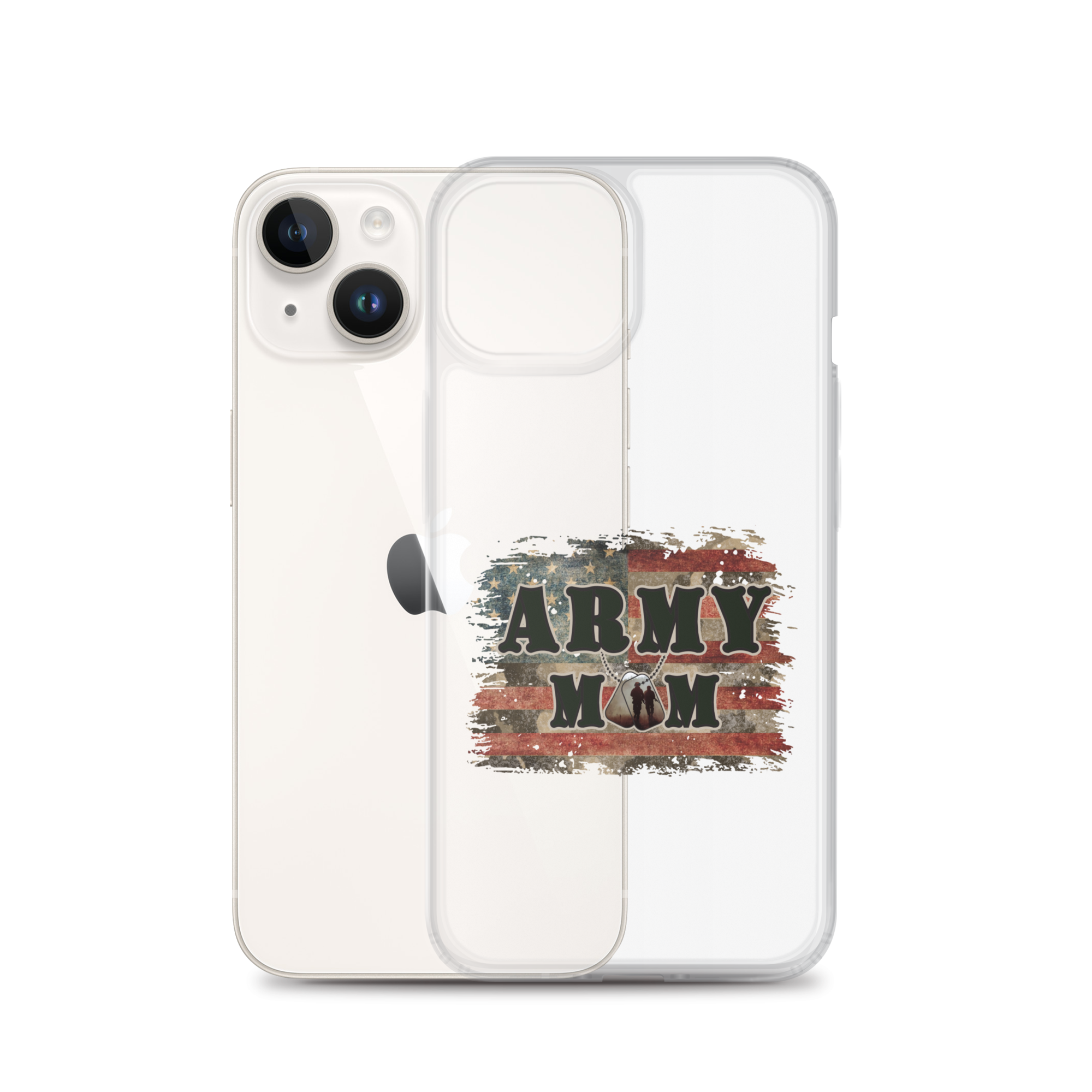 Army Mom Clear Case for iPhone®