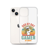 Dad By Day Gamer By Night Clear Case for iPhone®