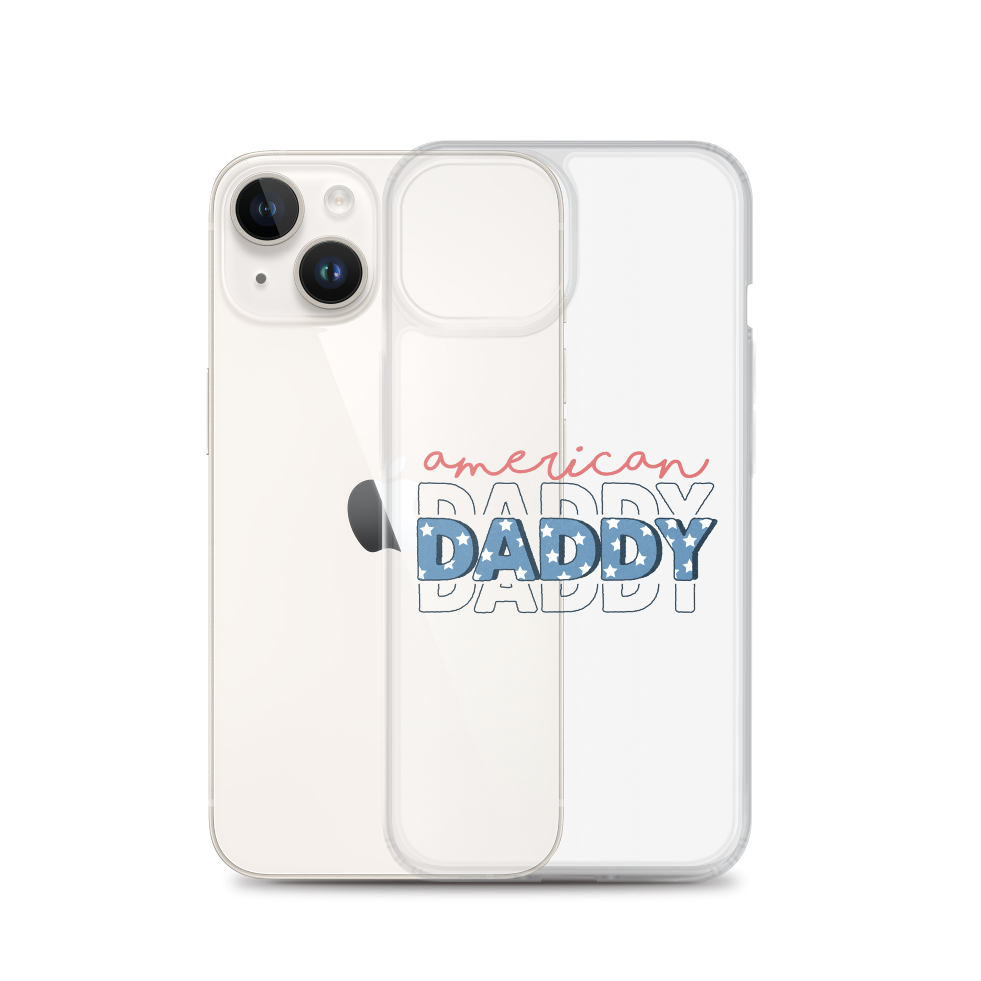 American Daddy Clear Case for iPhone®