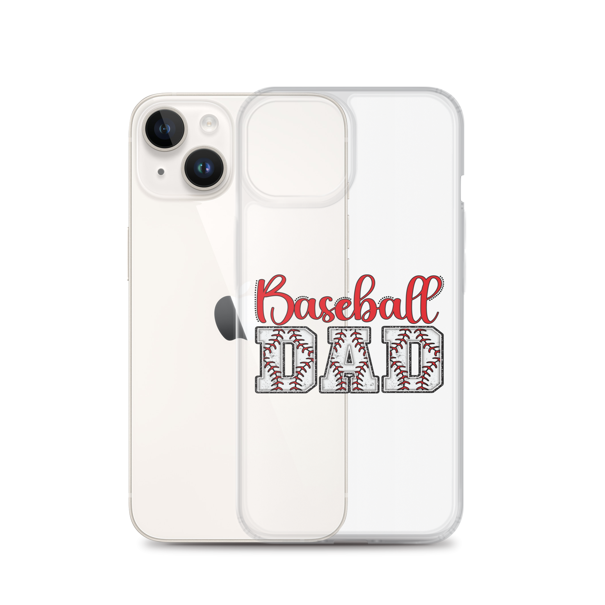 Baseball Dad Clear Case for iPhone®