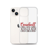 Baseball Dad Clear Case for iPhone®