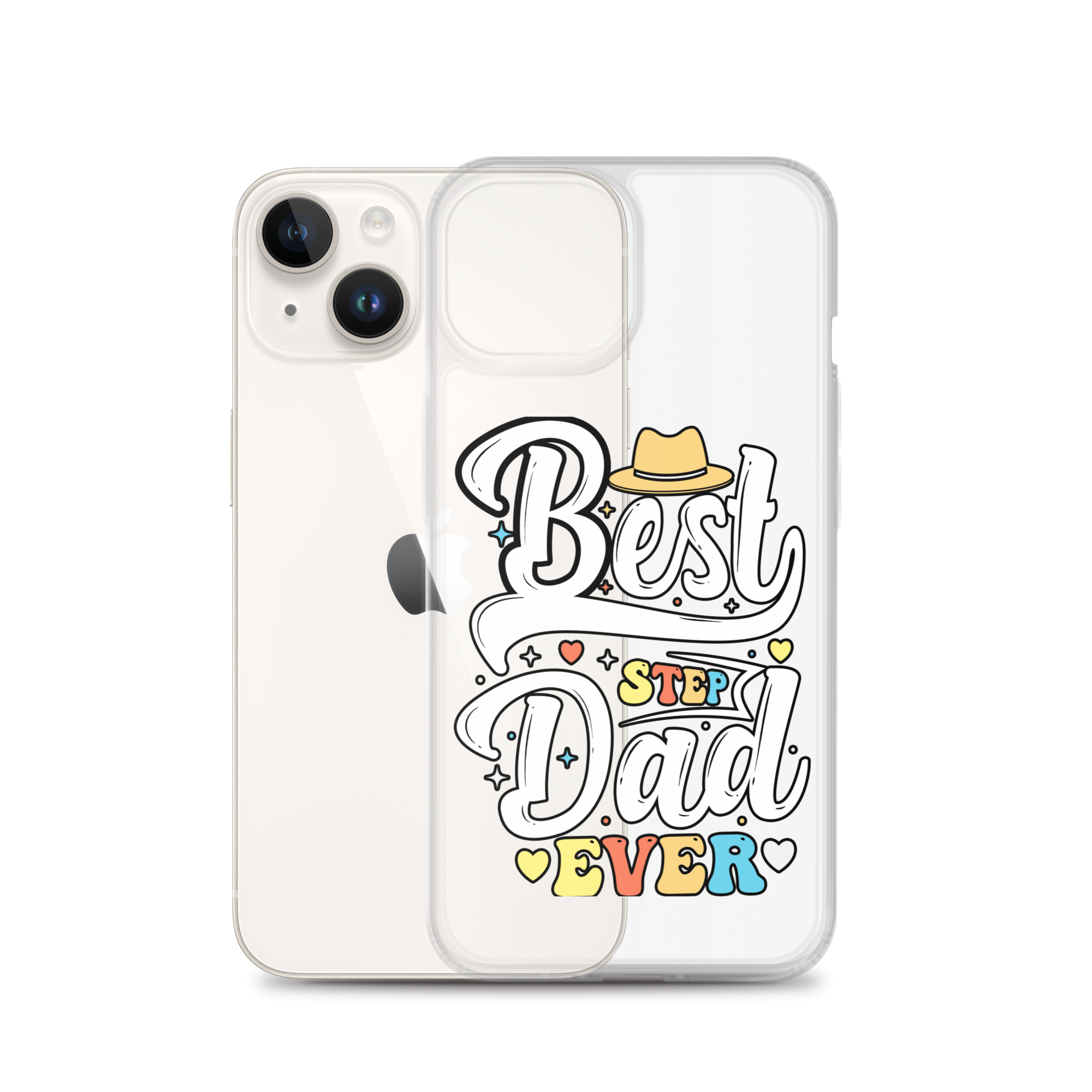 Best Step Dad Ever Clear Case for iPhone®