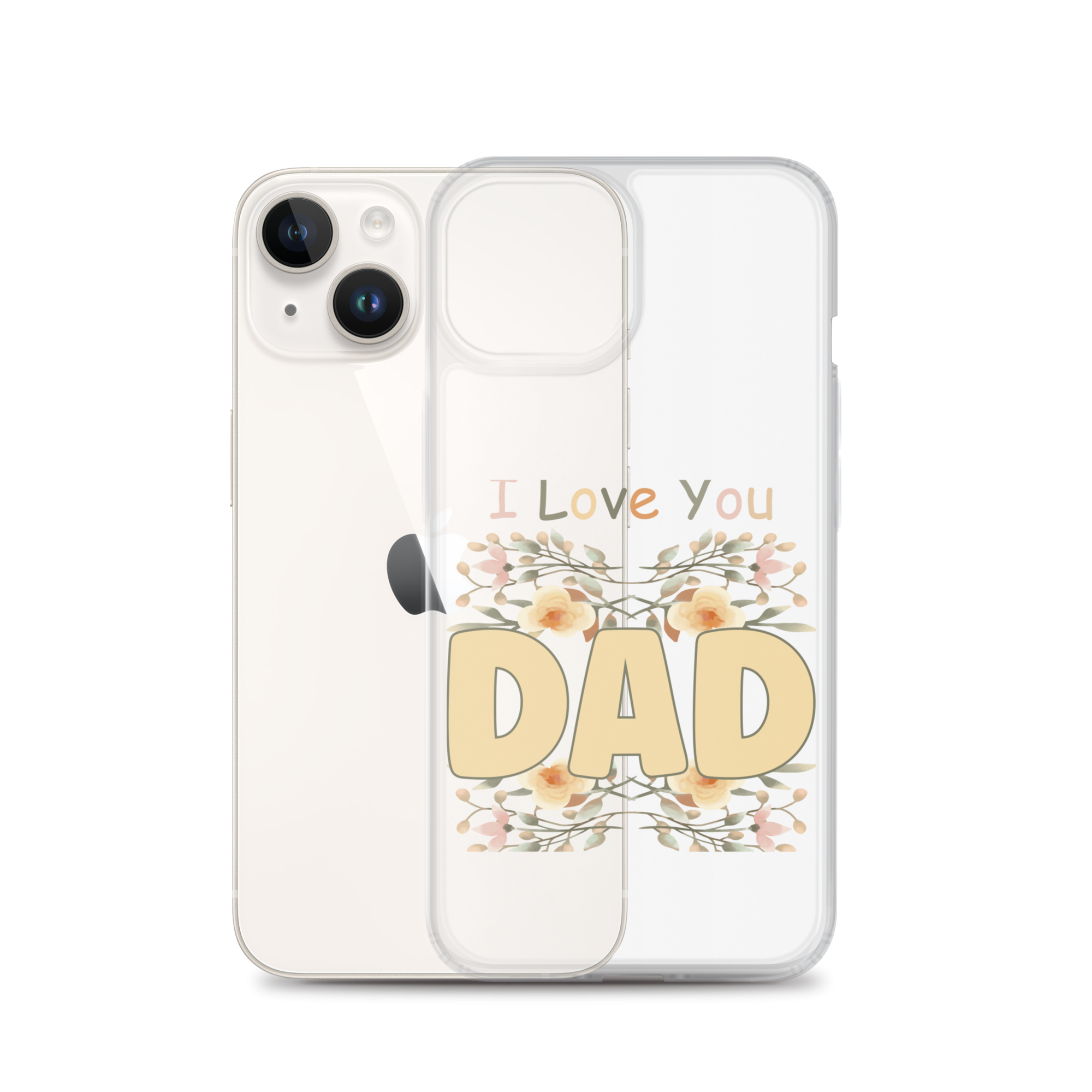 I Love You Dad Clear Case for iPhone®