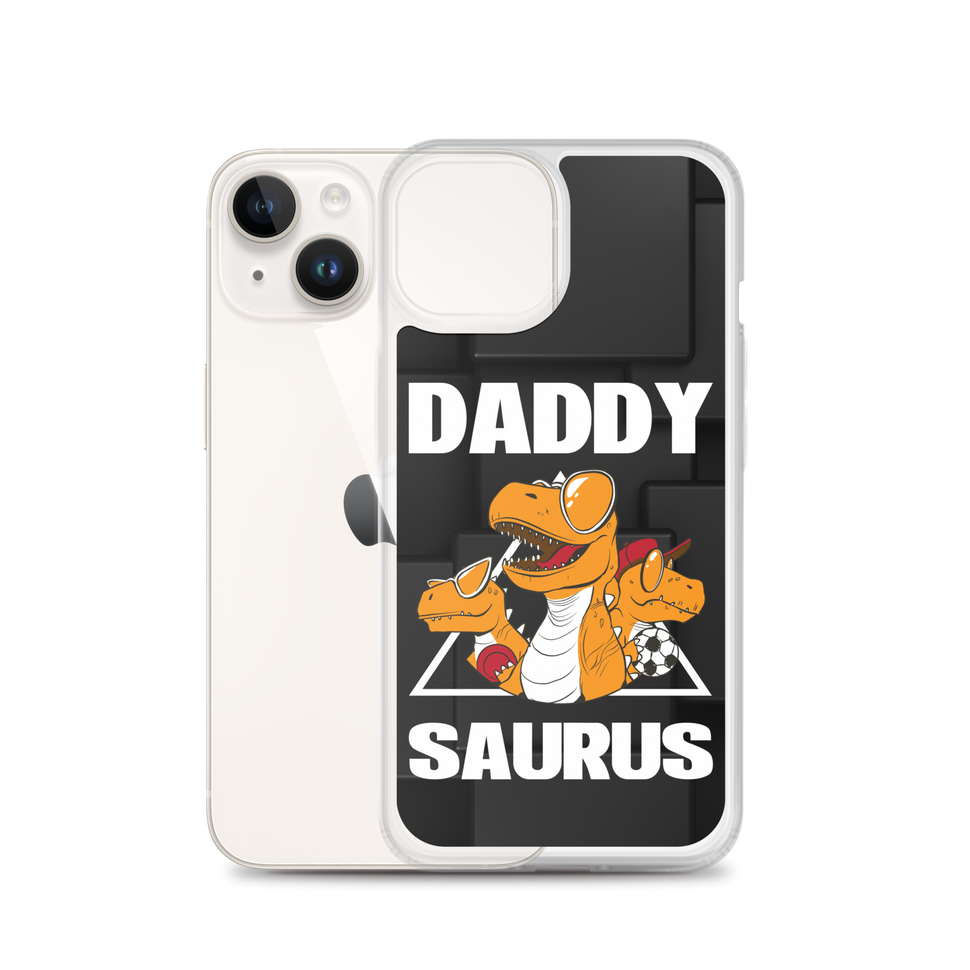 Daddysaurus Clear Case for iPhone®