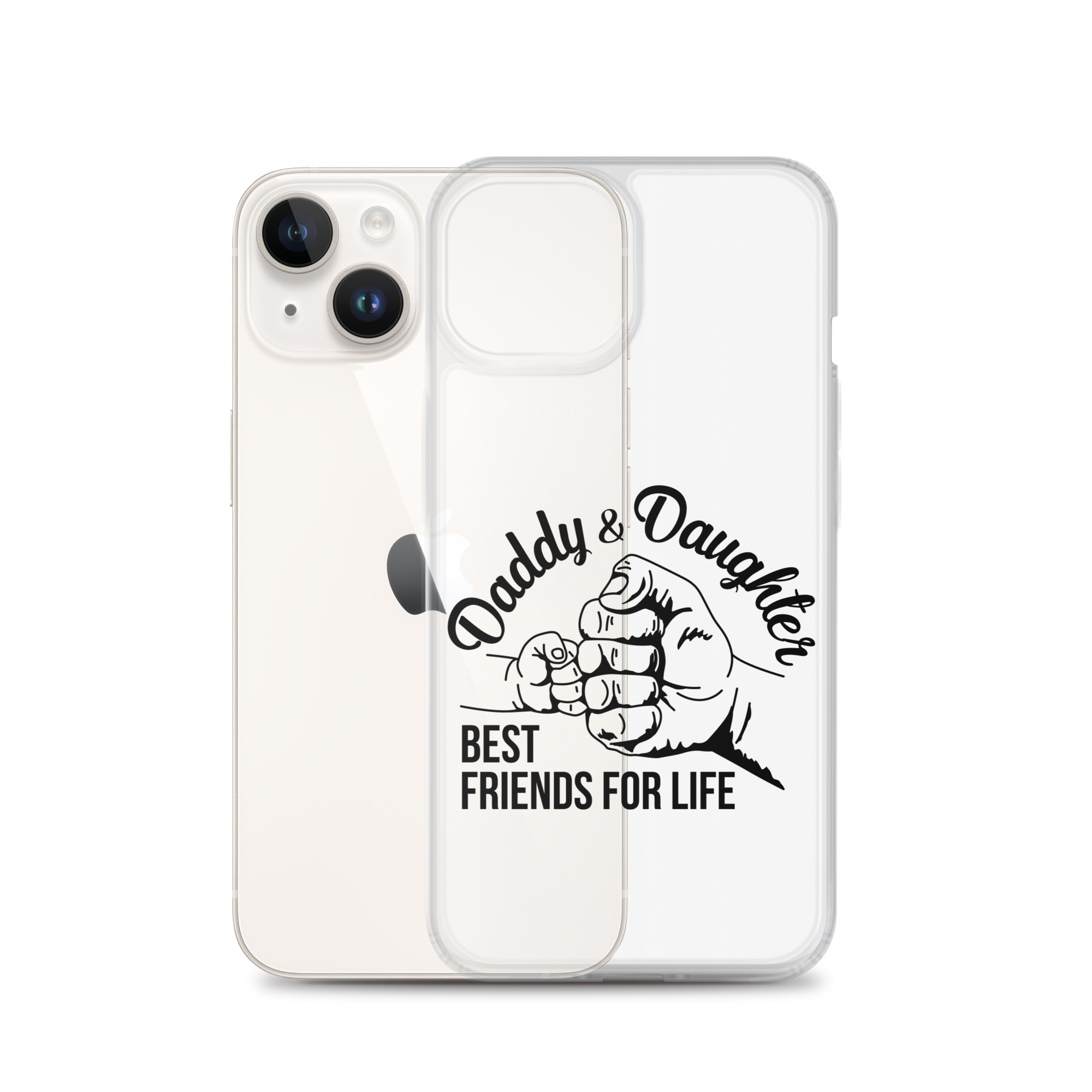 Daddy & Daughter Best Friends For Life Clear Case for iPhone®