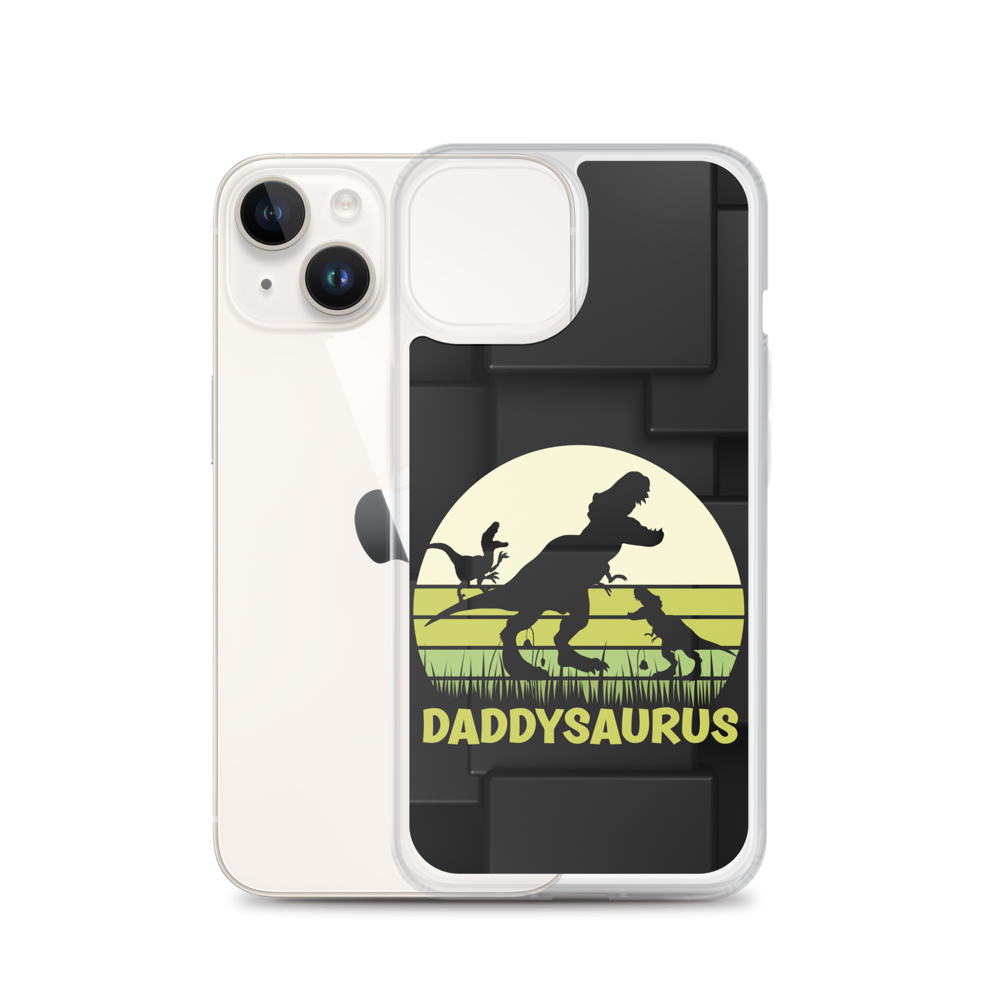 Daddysaurus Clear Case for iPhone®