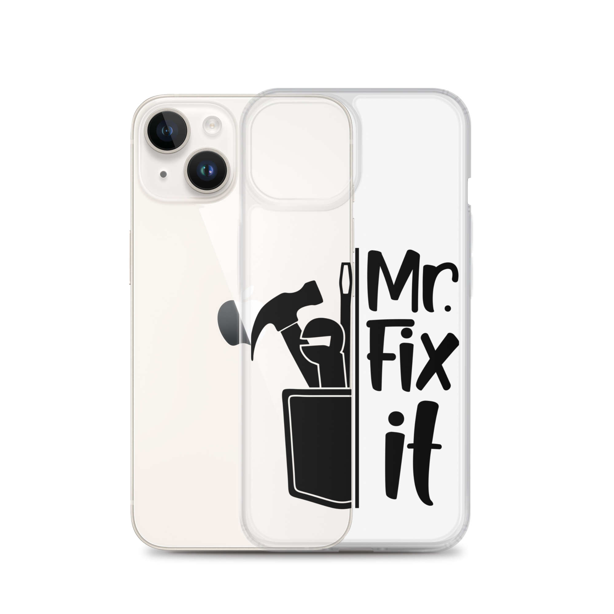 Mr fix It Clear Case for iPhone®