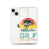 Dilf Damn I Love Fishing Clear Case for iPhone®