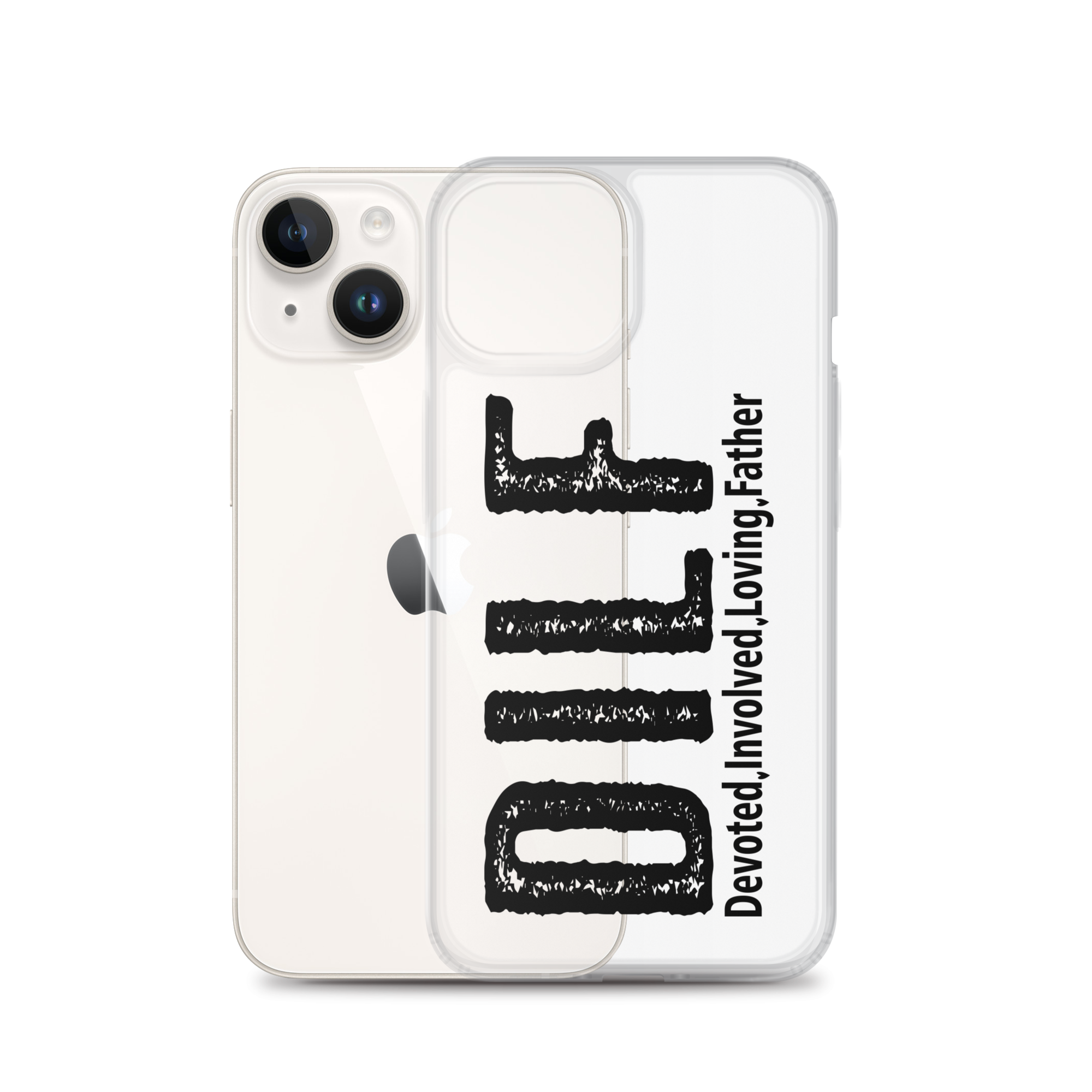 Dilf Devoted, Involved, Loving, Father Clear Case for iPhone®