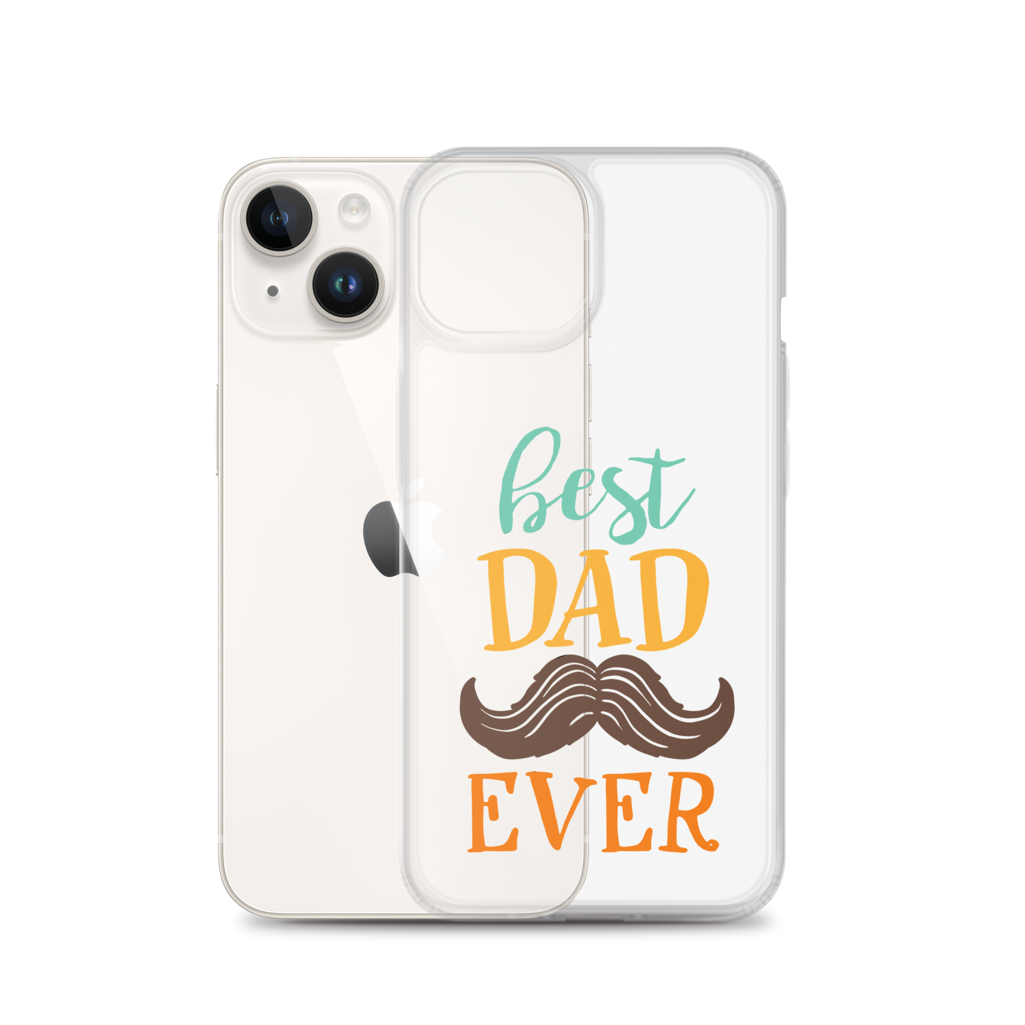 Best Dad Ever Clear Case for iPhone®