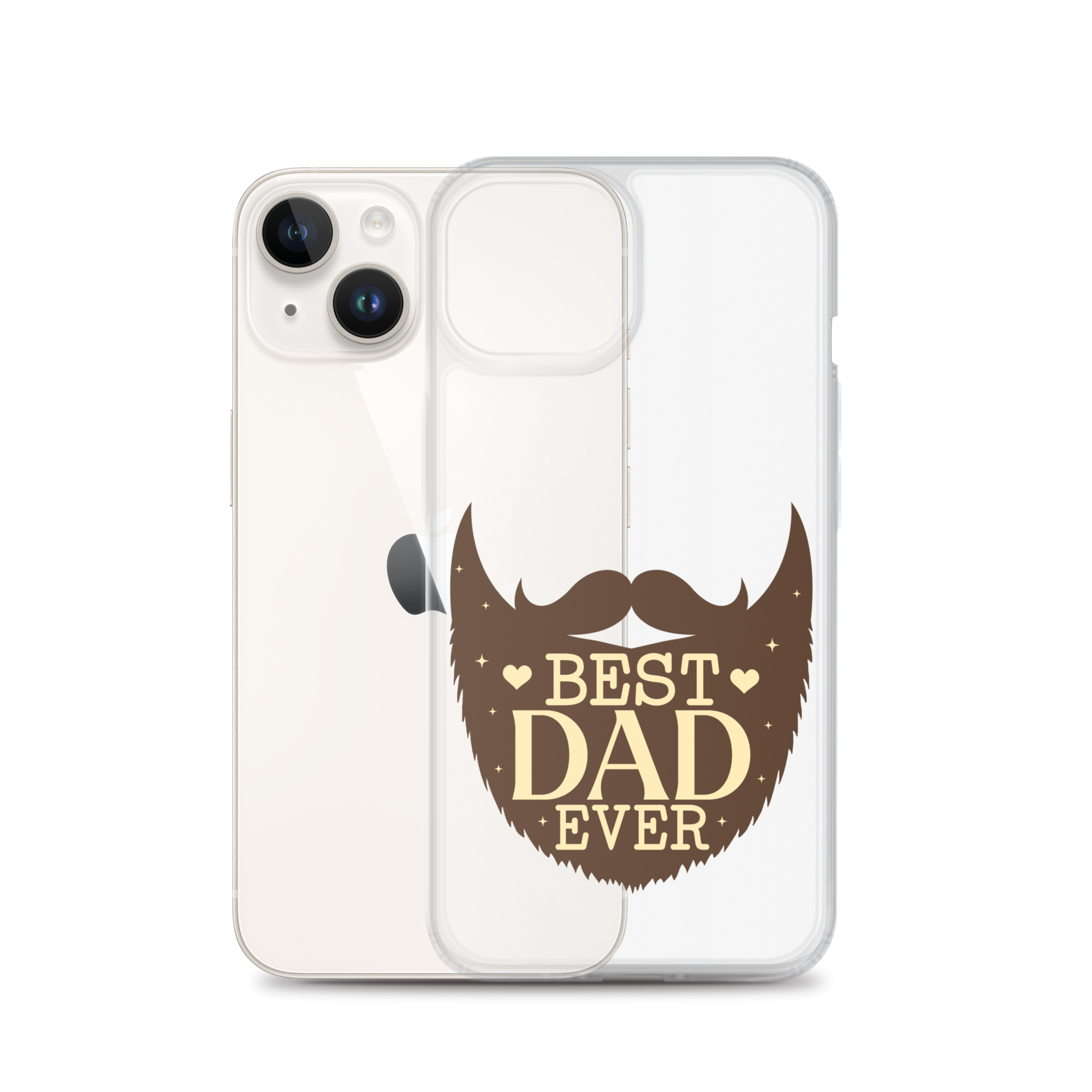 Best Dad Ever Clear Case for iPhone®