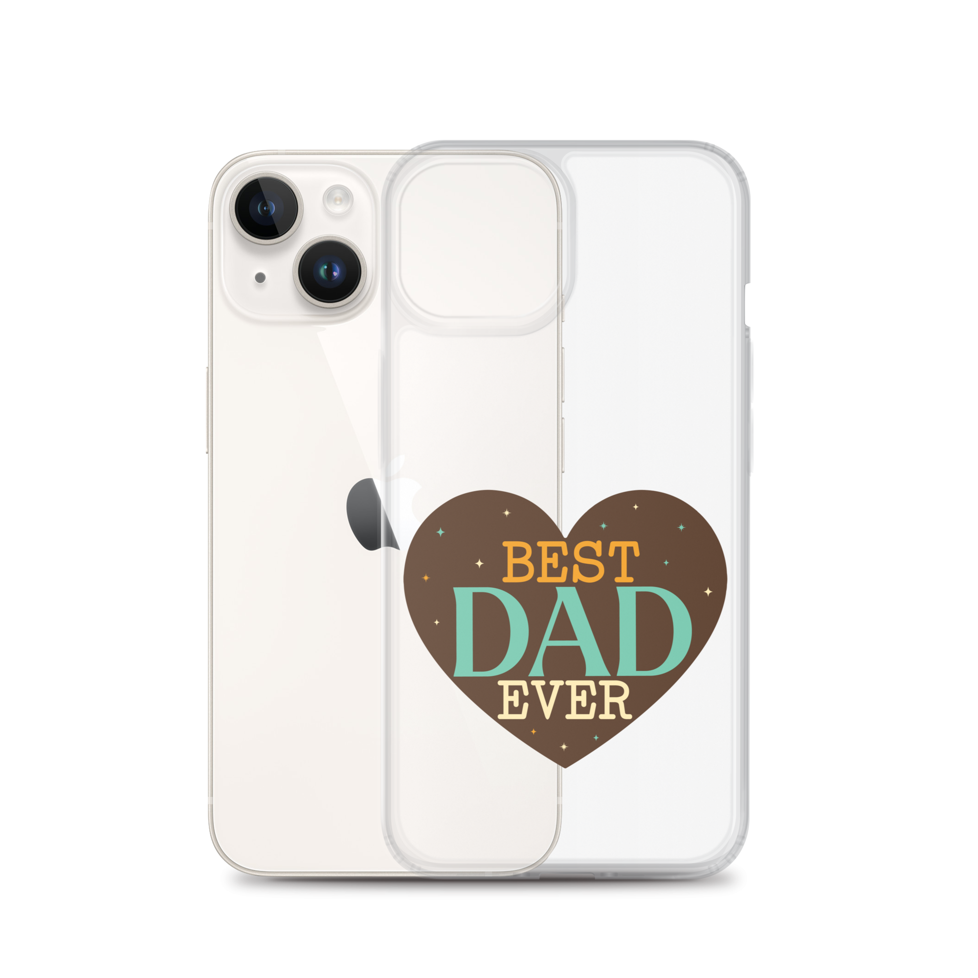 Best Dad Ever Clear Case for iPhone®