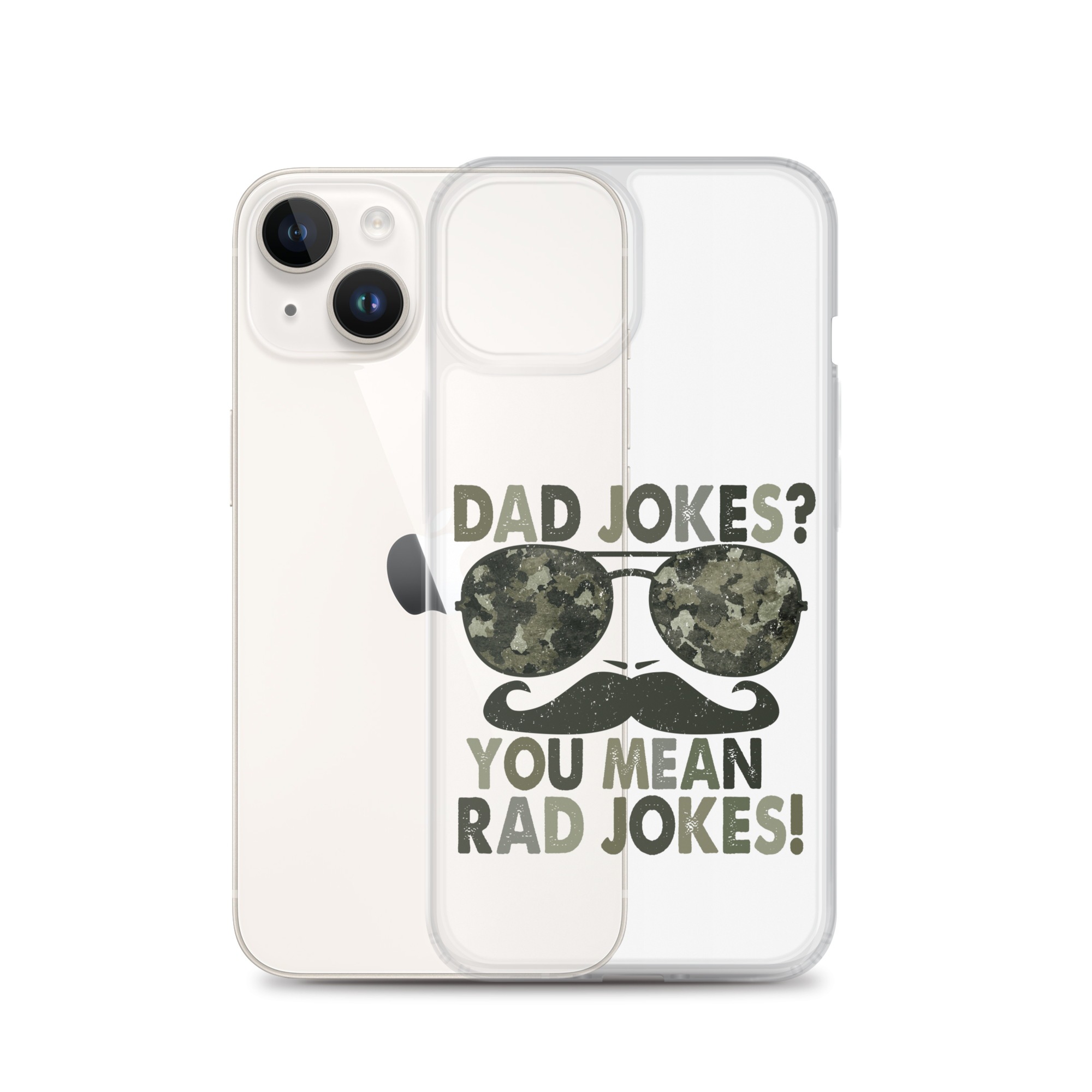 Dad Jokes? You Mean Rad Jokes Clear Case for iPhone®