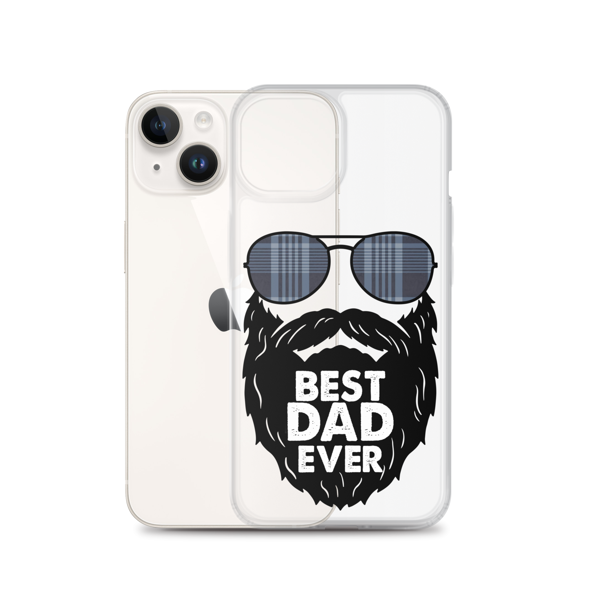 Best Dad Ever Clear Case for iPhone®