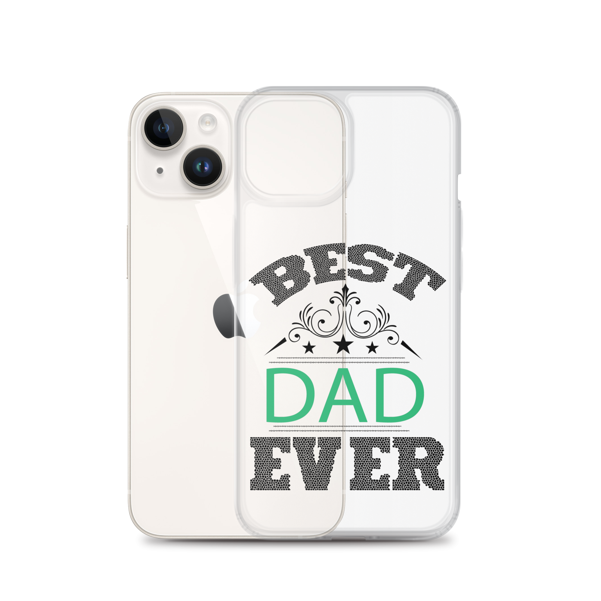 Best Dad Ever Clear Case for iPhone®