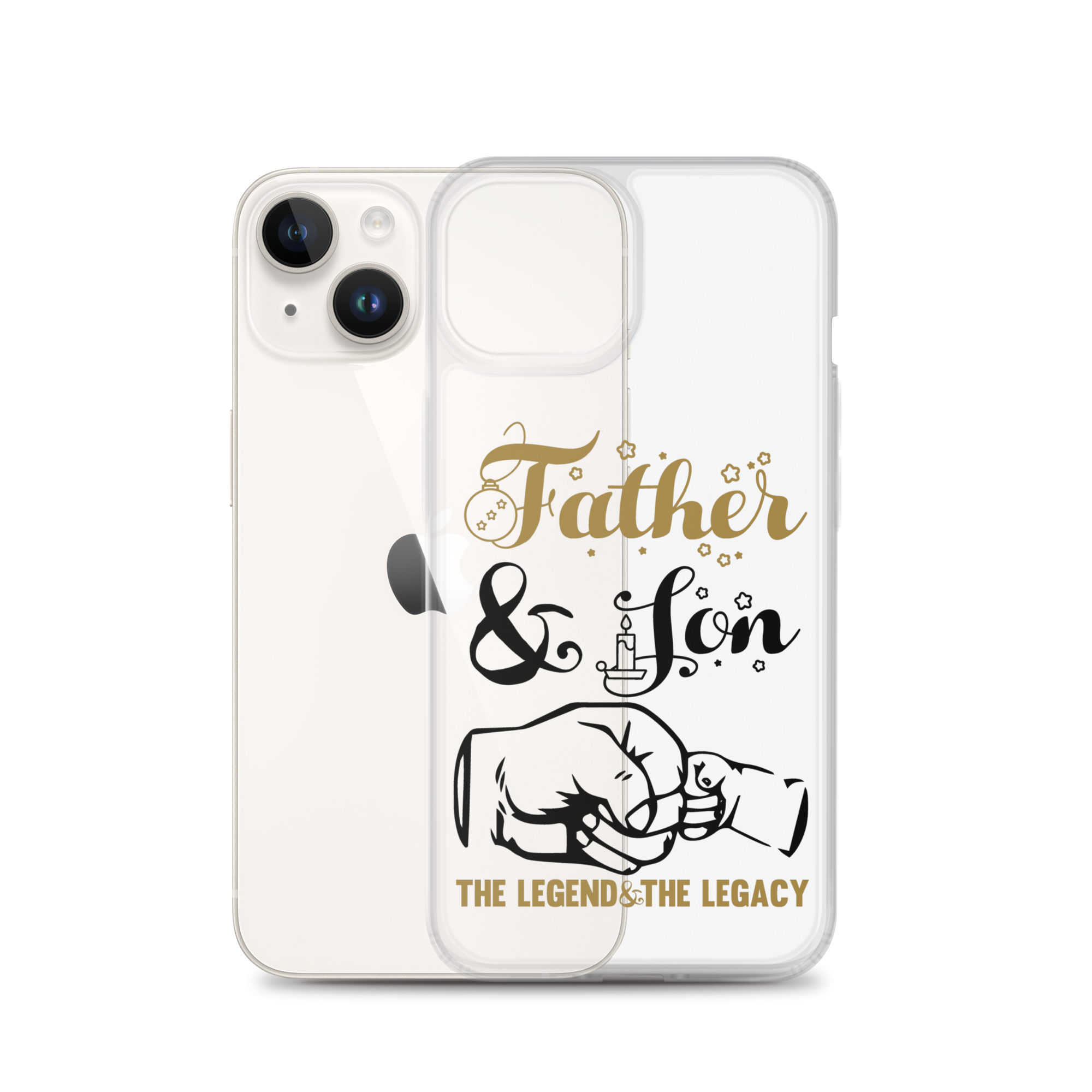 Father And Son The Legend And The Legacy Clear Case for iPhone®