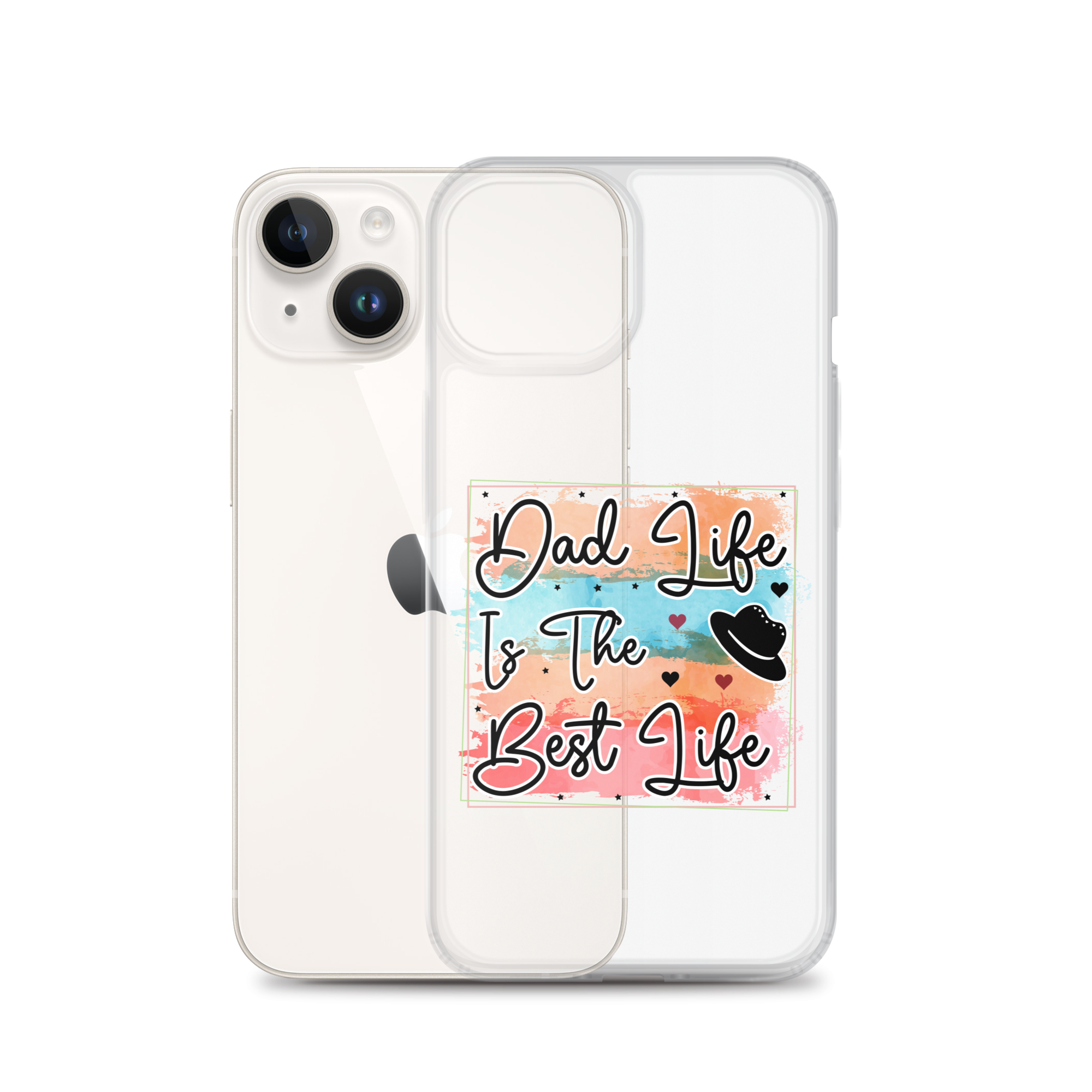 Dad Life Is The Best Life Clear Case for iPhone®