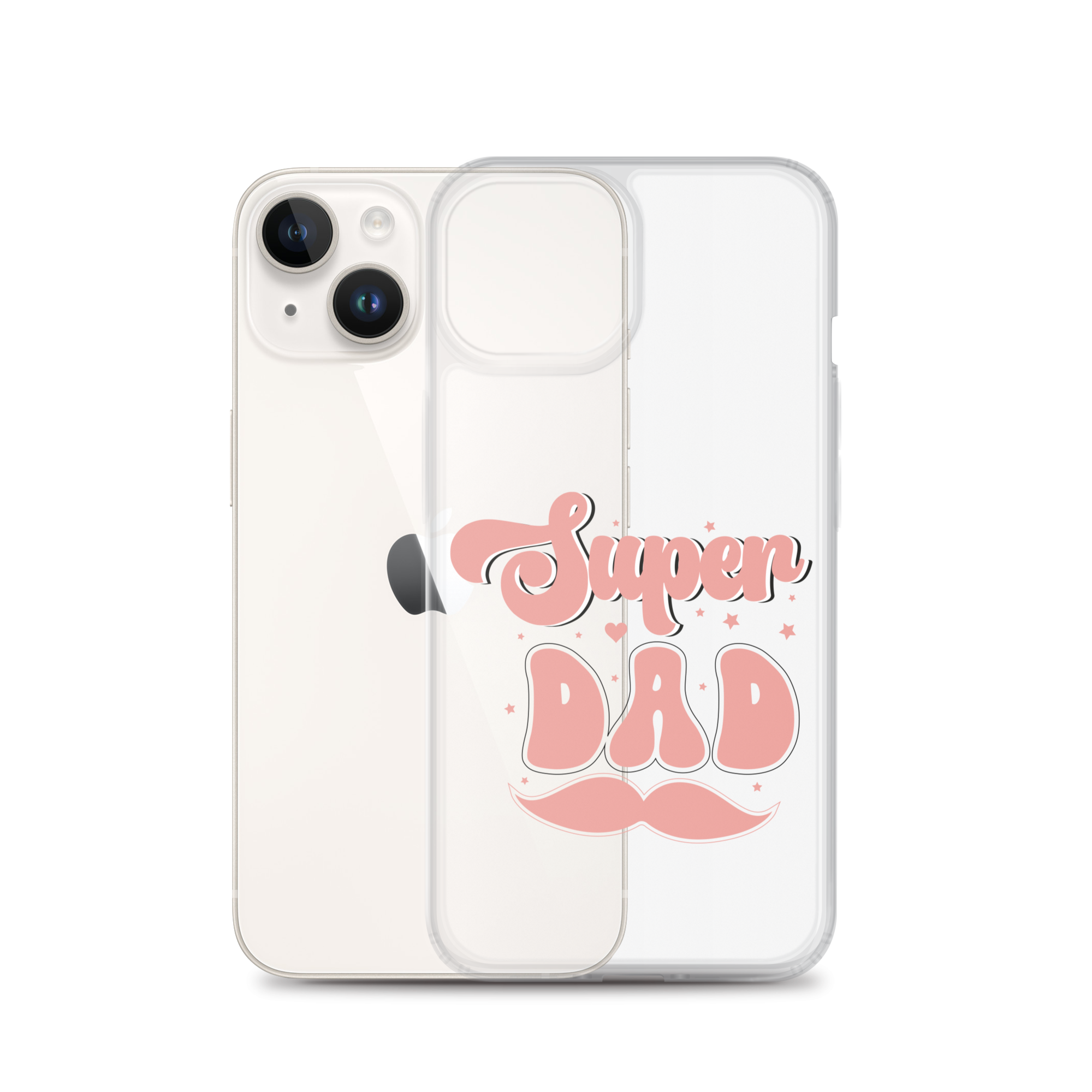 Super Dad Clear Case for iPhone®