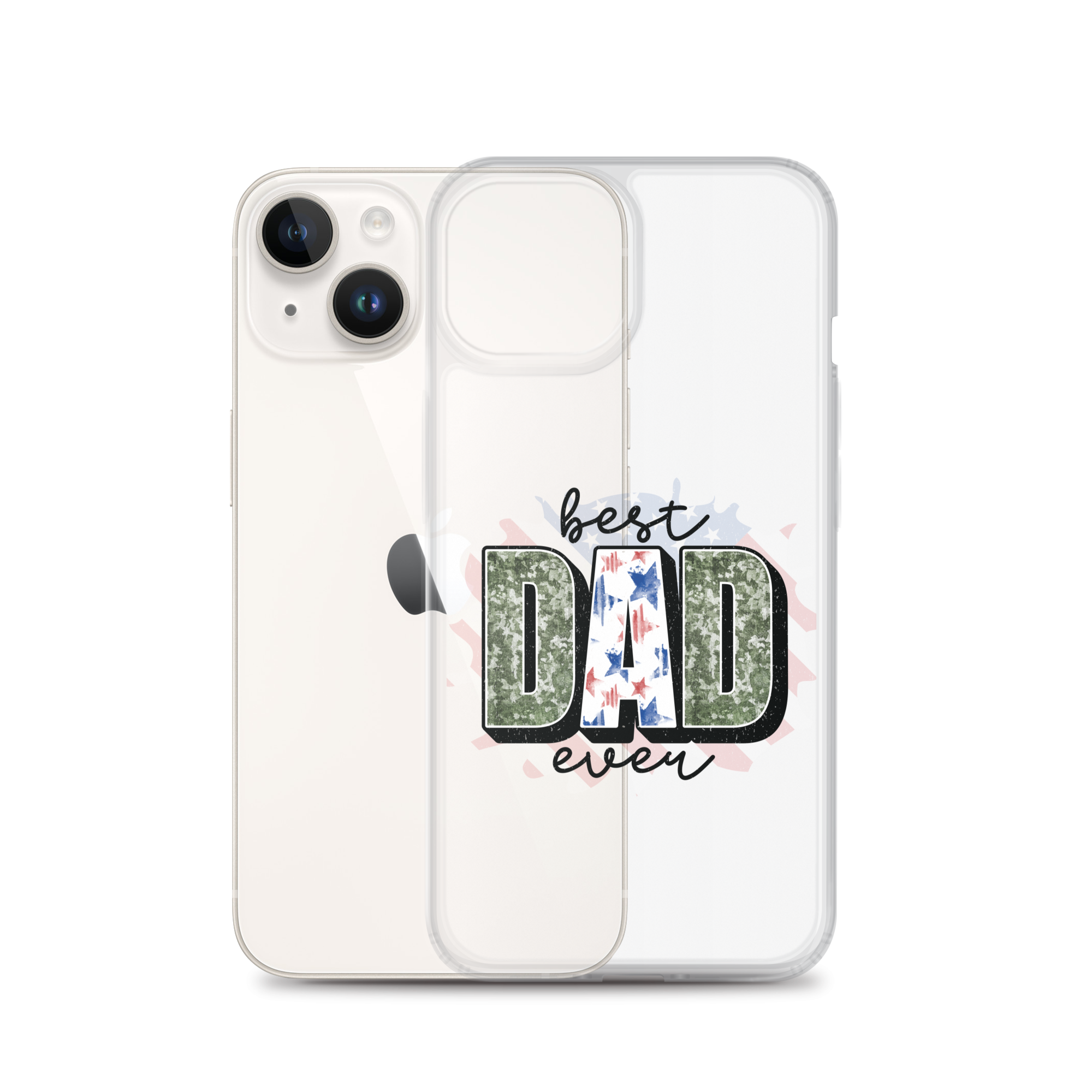 Best Dad Ever Clear Case for iPhone®