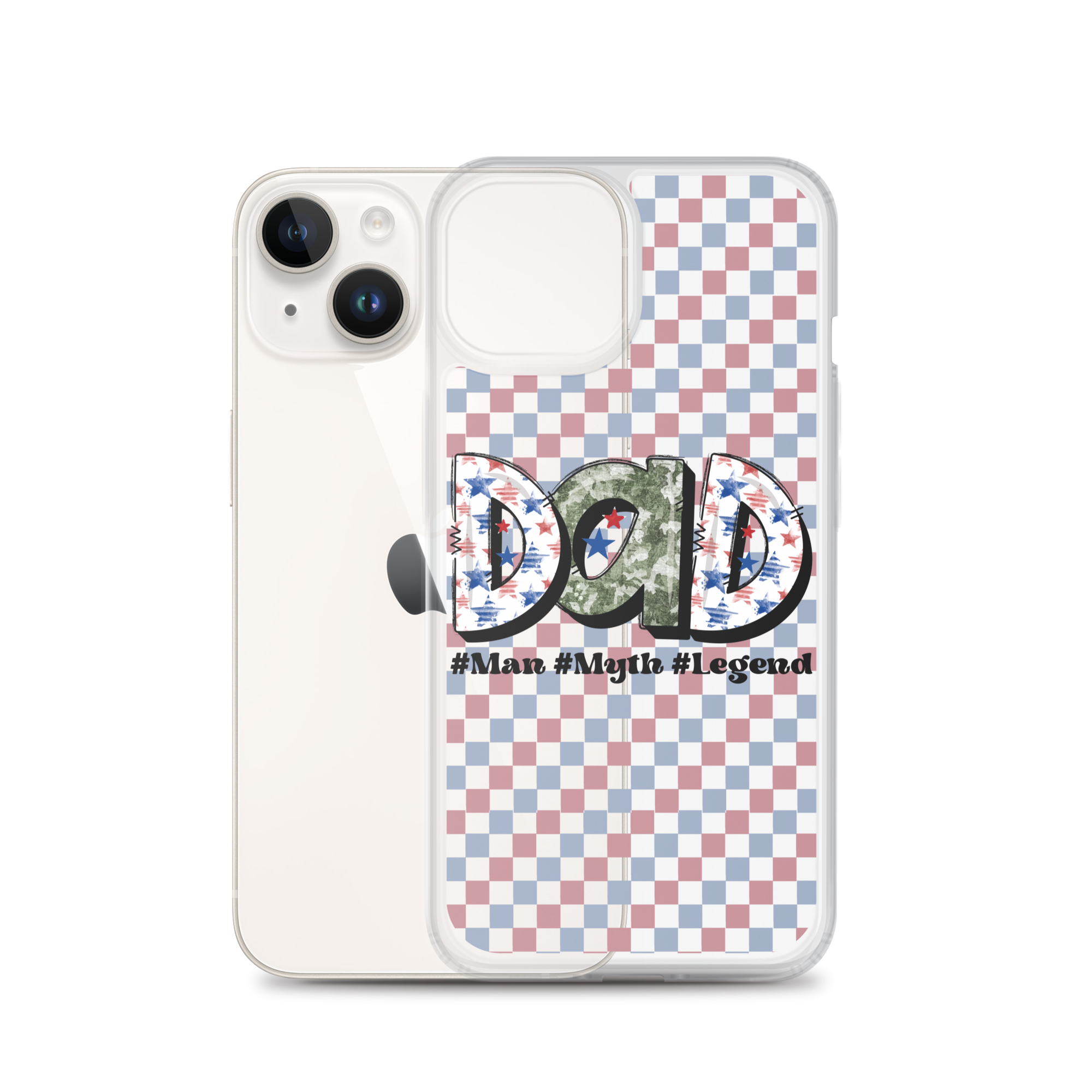 Dad #Man #Myth #Legend Clear Case for iPhone®