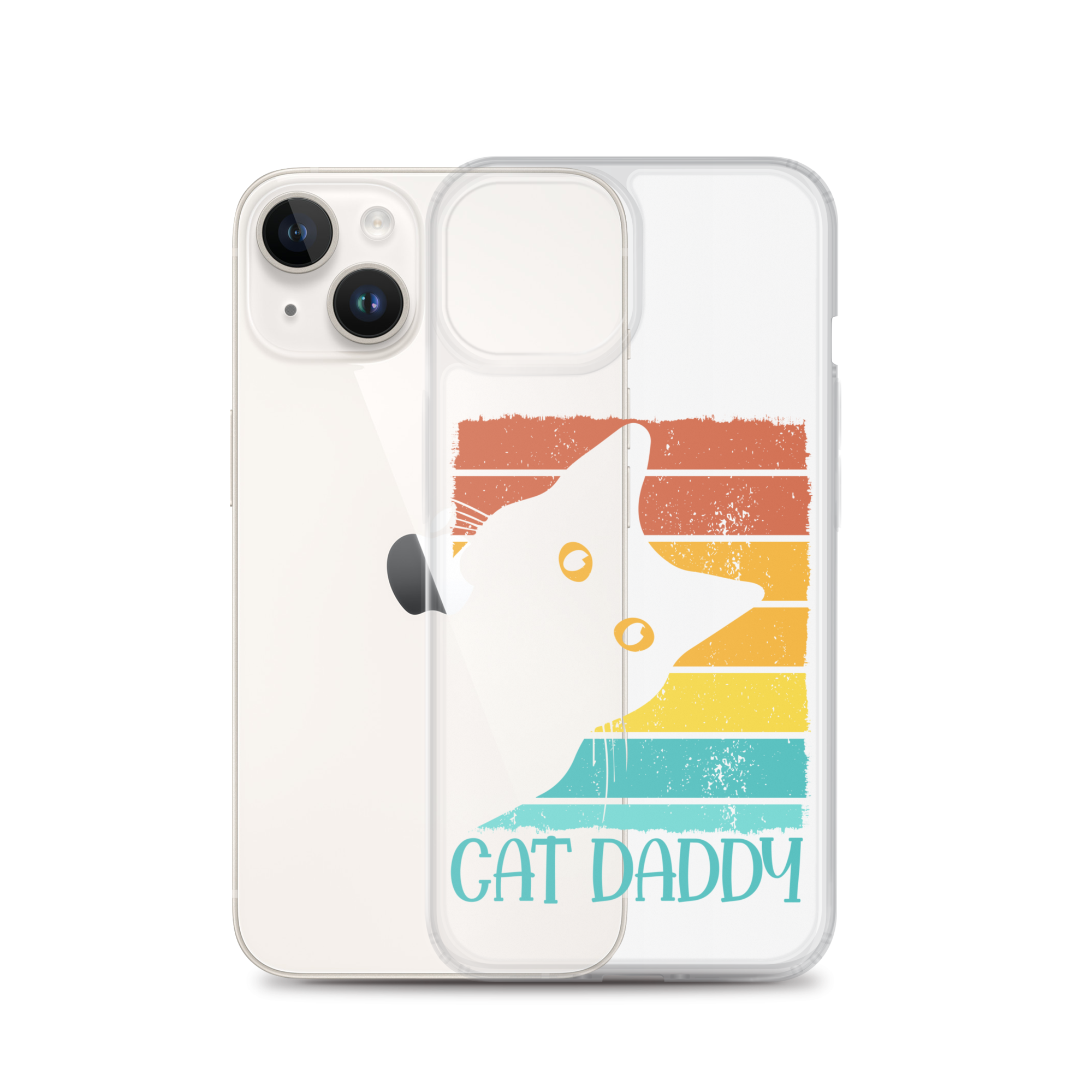 Cat Daddy Clear Case for iPhone®