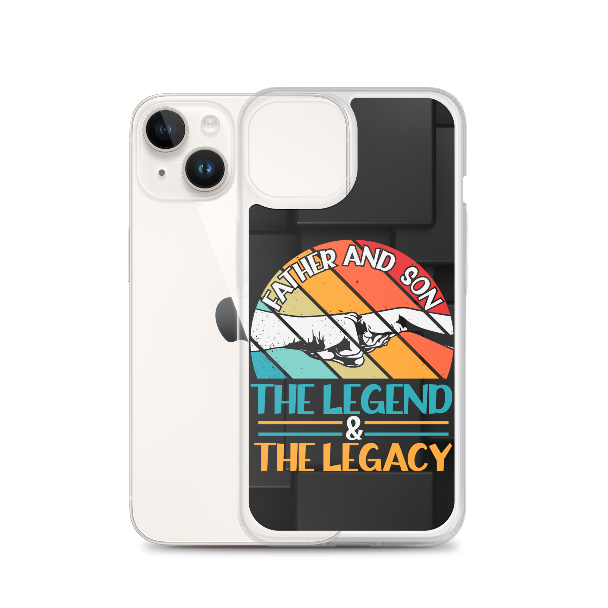 Father And Son The Legend And The Legacy Clear Case for iPhone®