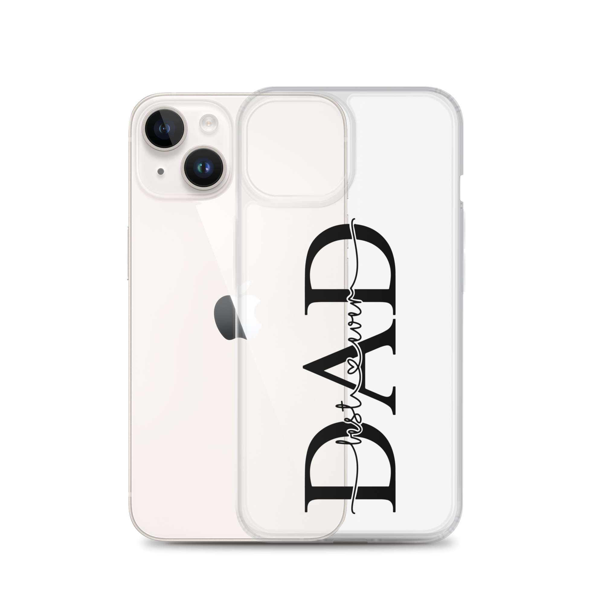 Best Dad Ever Clear Case for iPhone®