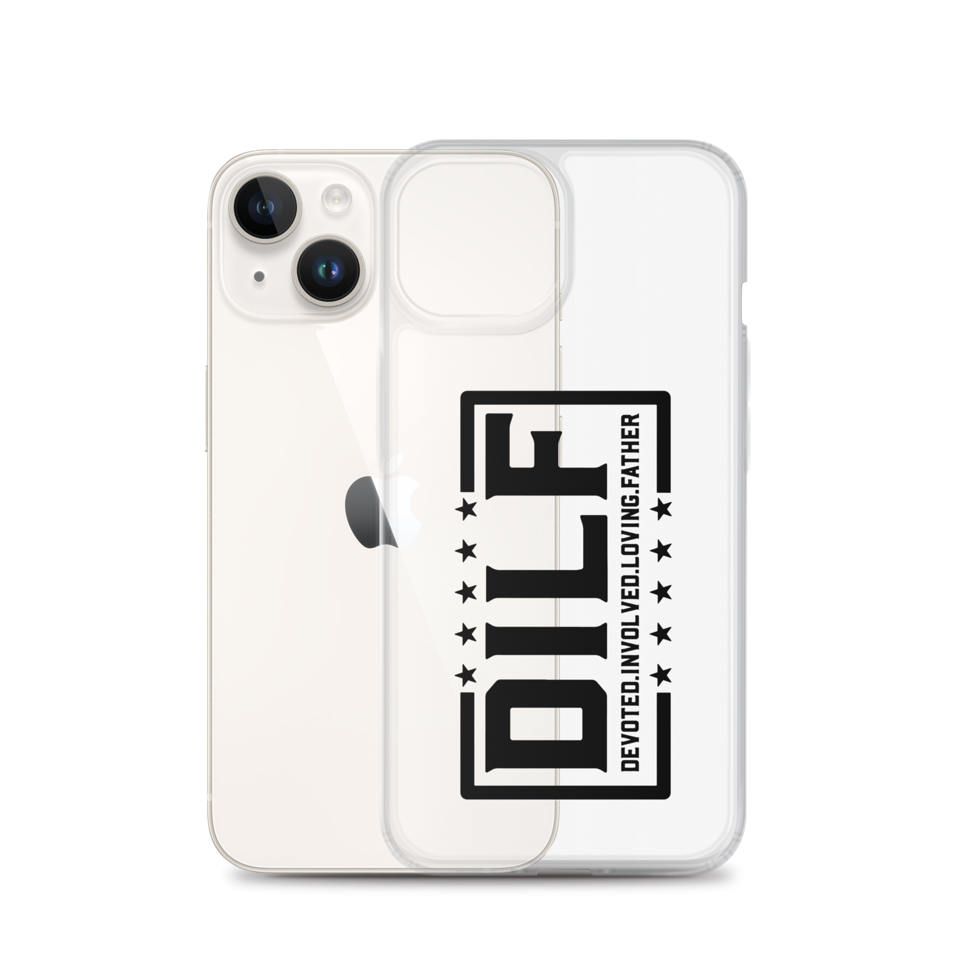 Dilf Devoted, Involved, Loving, Father Clear Case for iPhone®