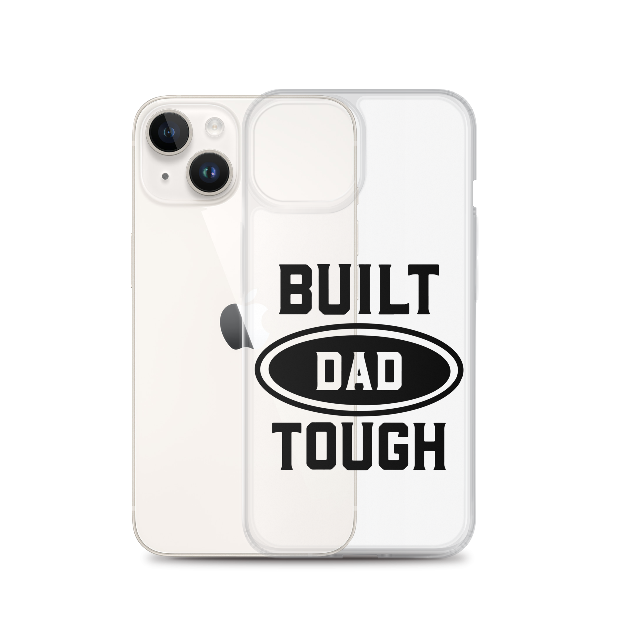 Built Dad Tough Clear Case for iPhone®