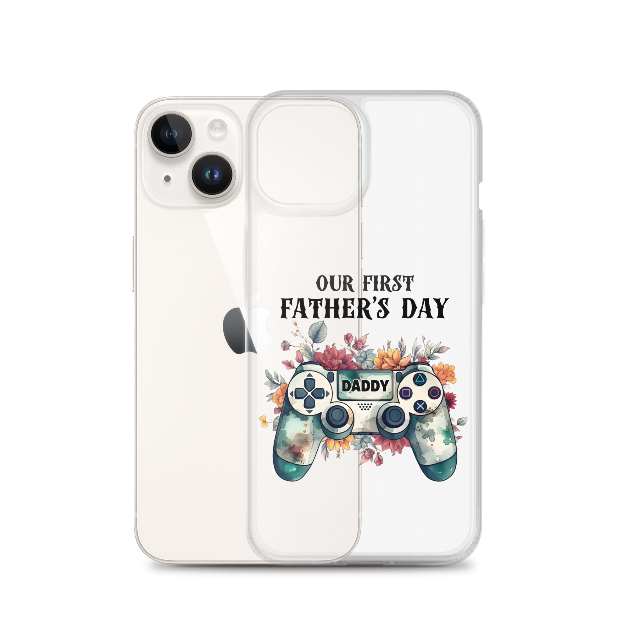 Our First Father's day Clear Case for iPhone®