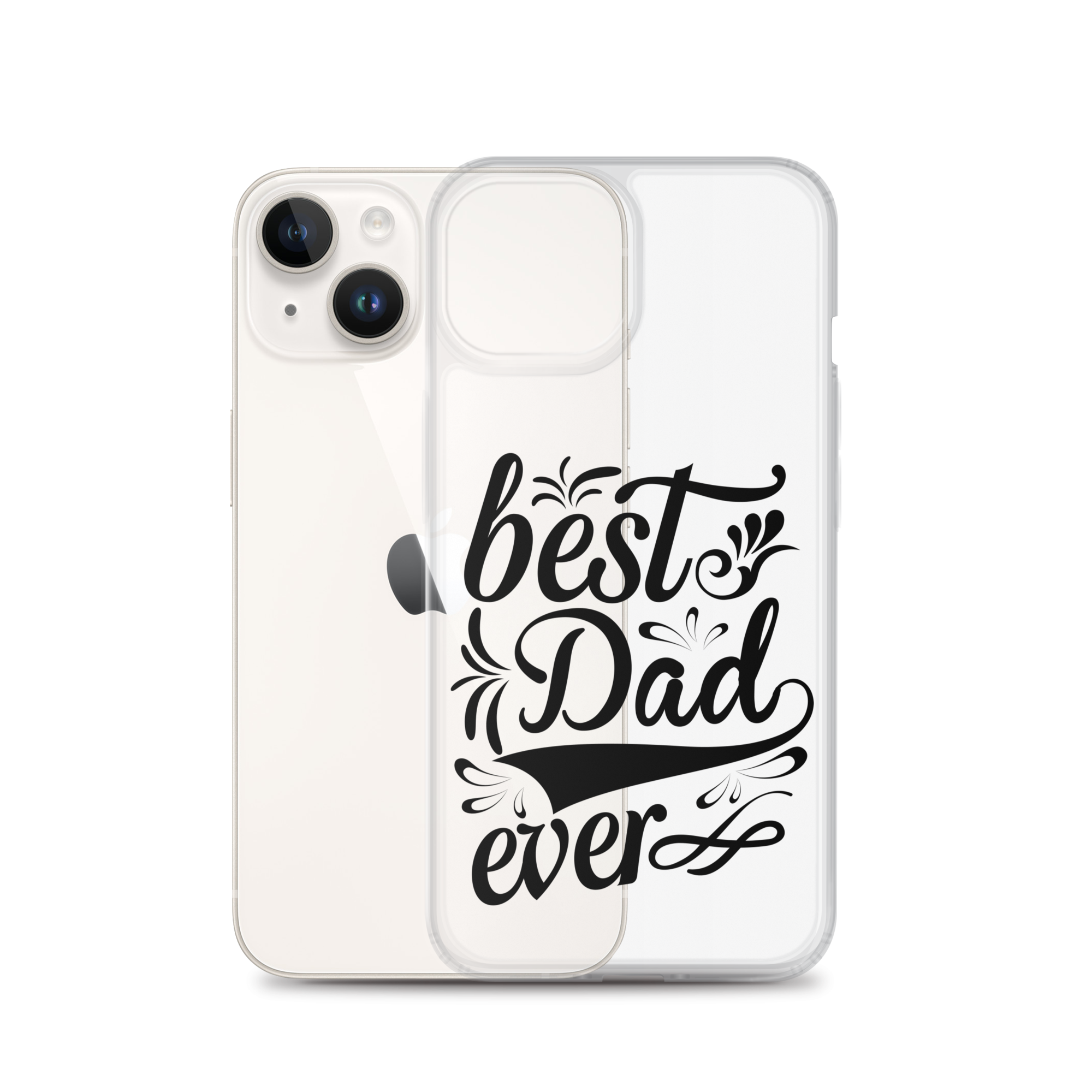 Best Dad Ever Clear Case for iPhone®