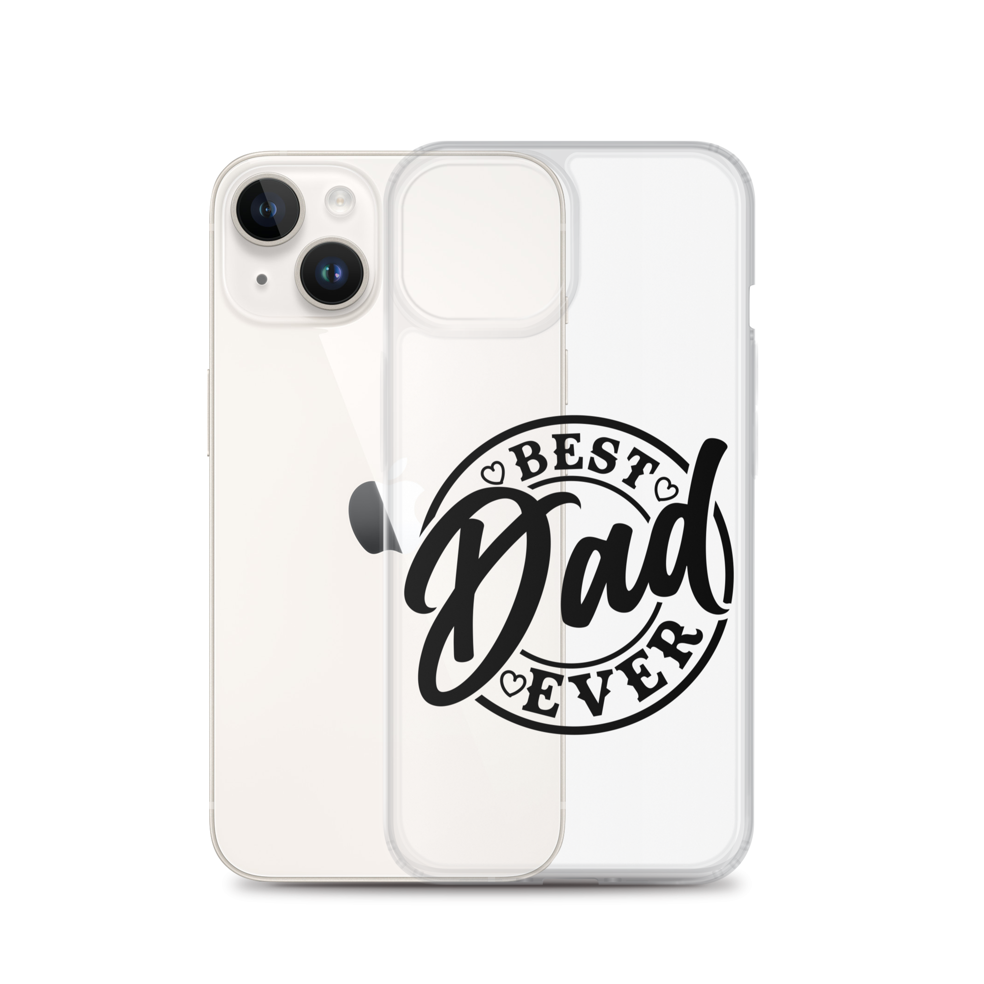 Best Dad Ever Clear Case for iPhone®