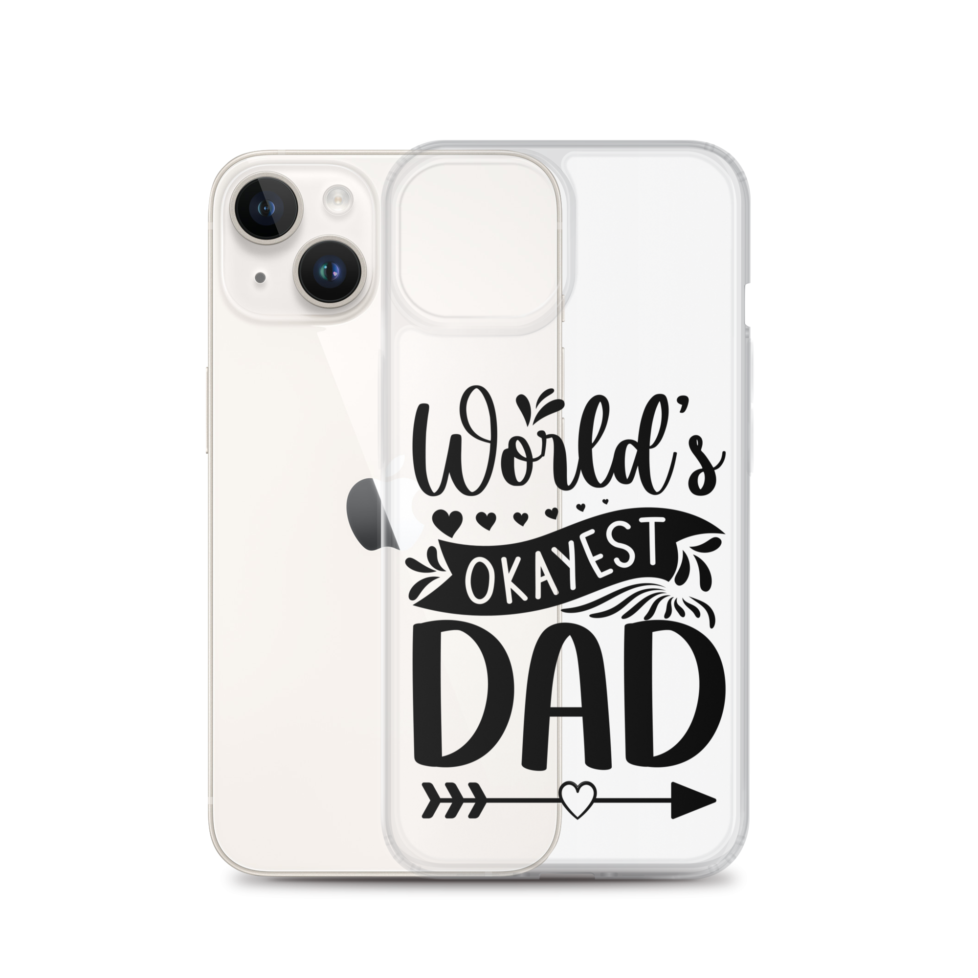 Original And The Best Daddy Establish 2024 Clear Case for iPhone®