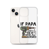 If Papa Can't Fix It We're All Screwed Clear Case for iPhone®