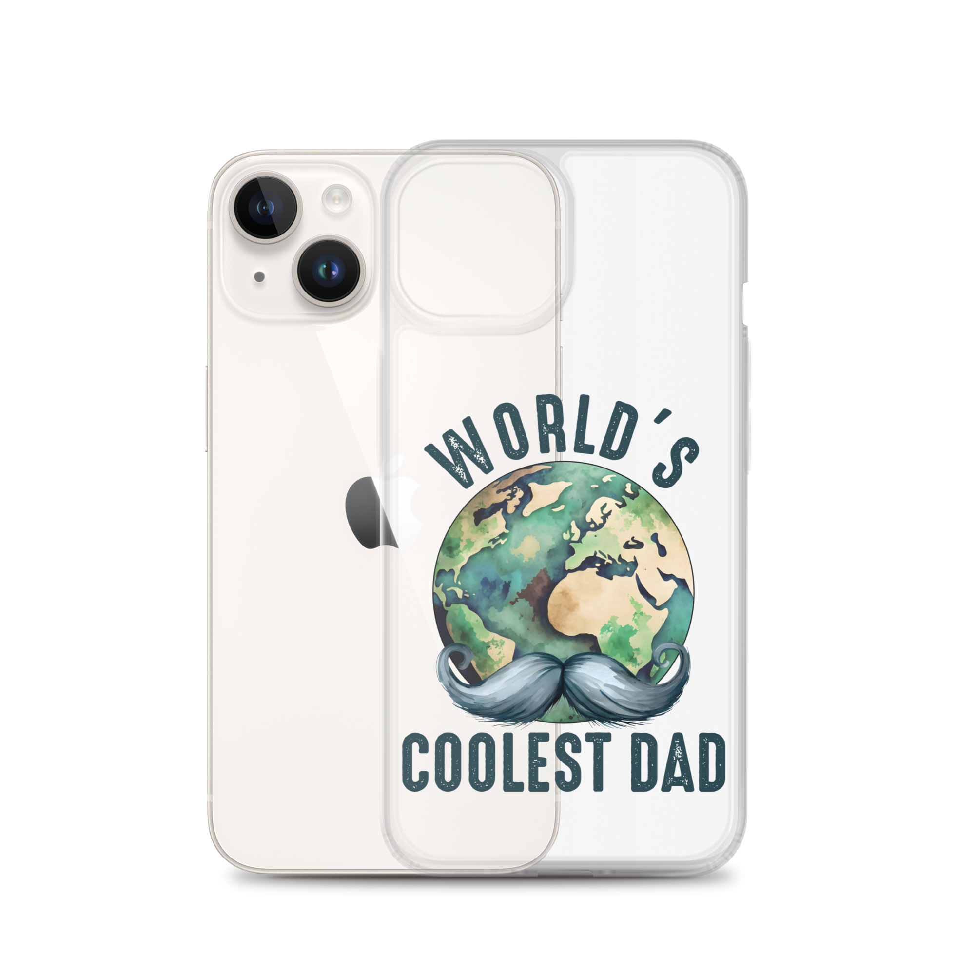 World's Coolest Dad Clear Case for iPhone®