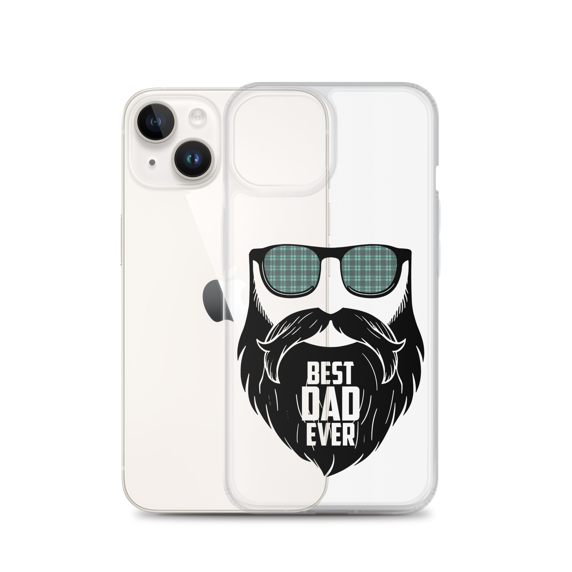 Best Dad Ever Clear Case for iPhone®