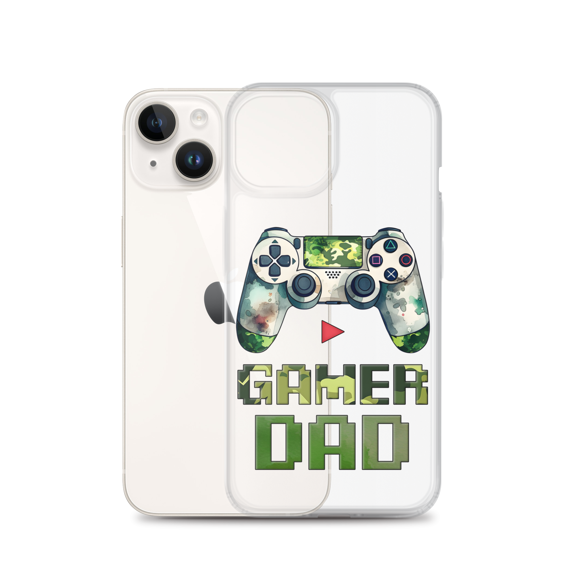 Gamer Dad Clear Case for iPhone®