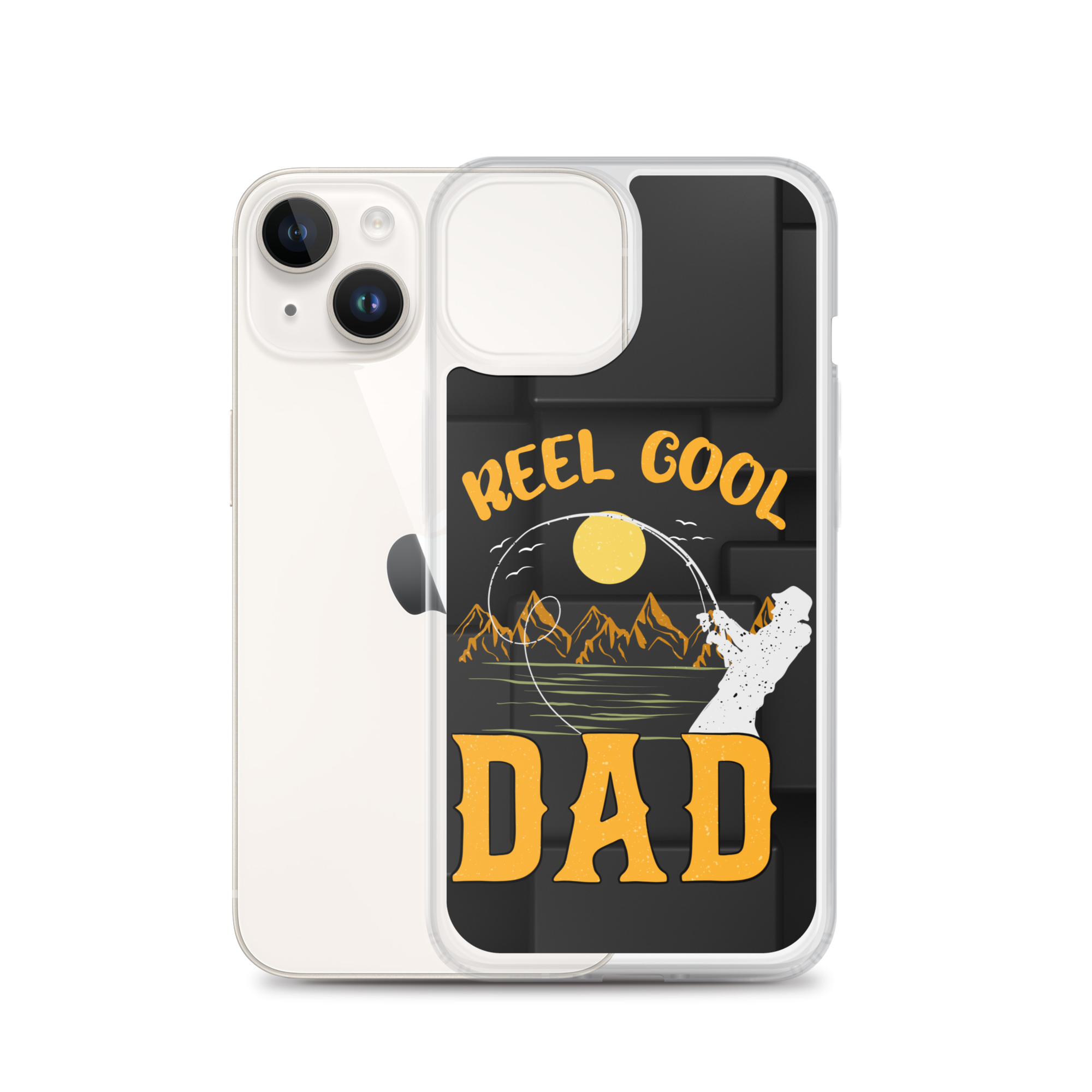 Reel Cool Dad Clear Case for iPhone®