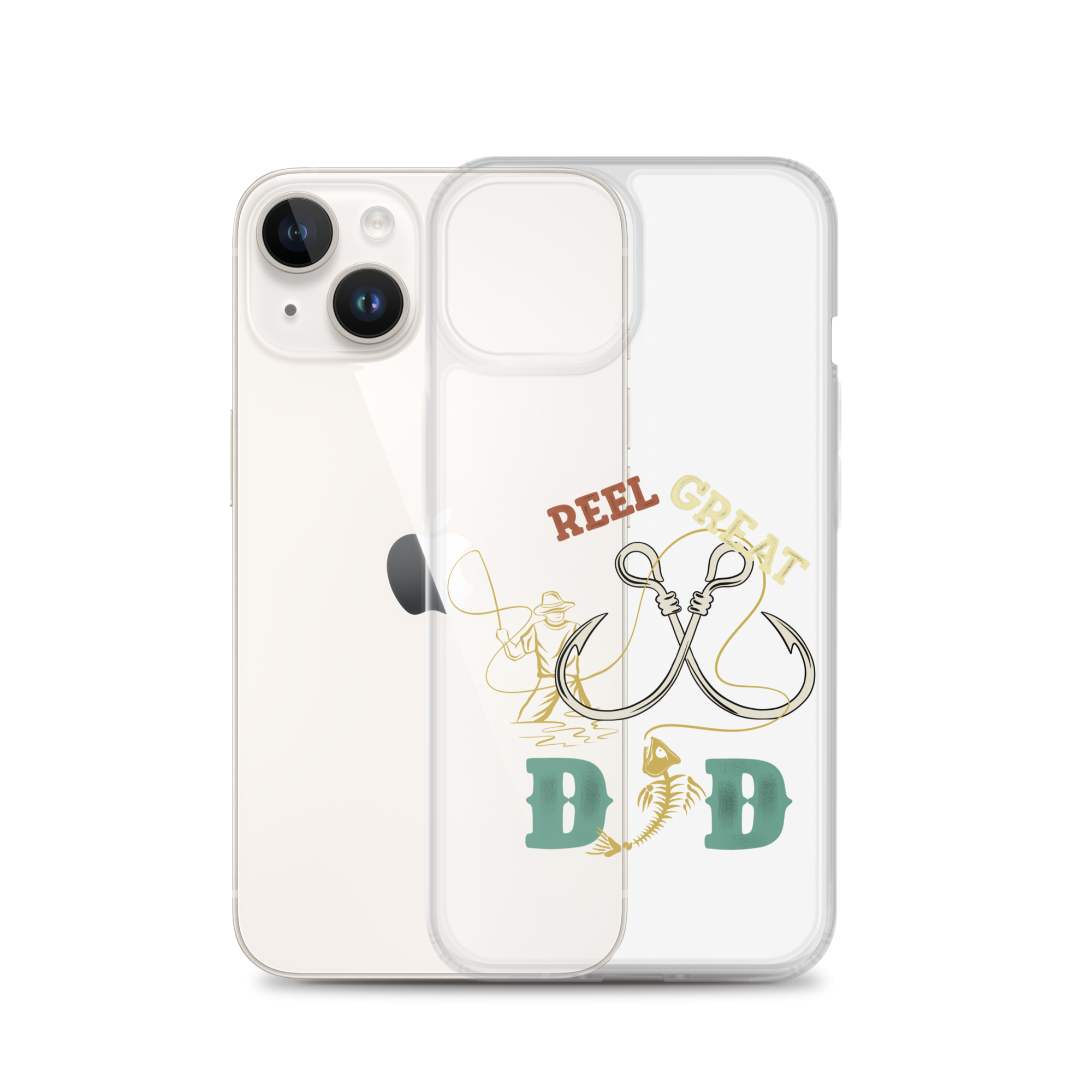 Reel Great Dad Clear Case for iPhone®