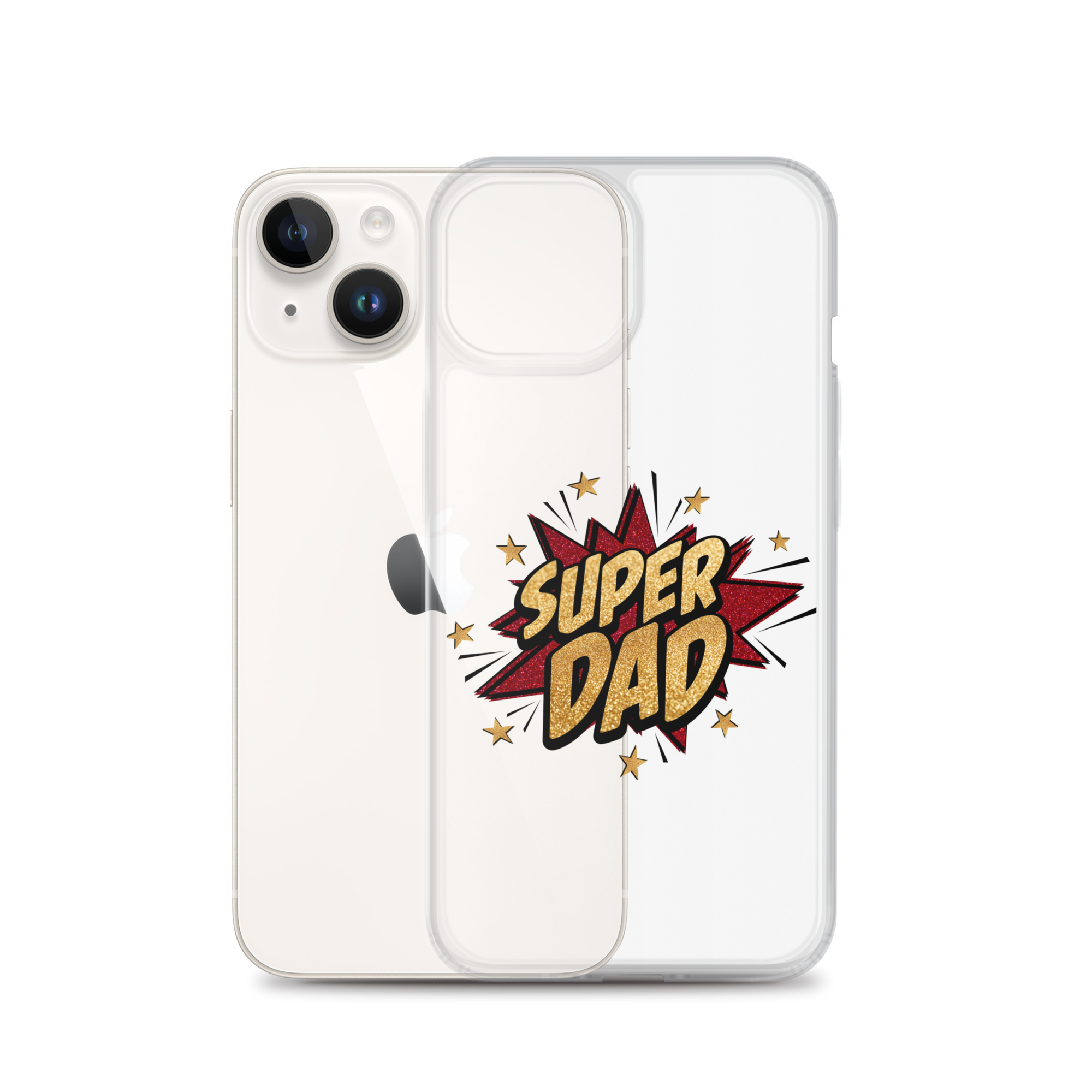 Super Dad Clear Case for iPhone®