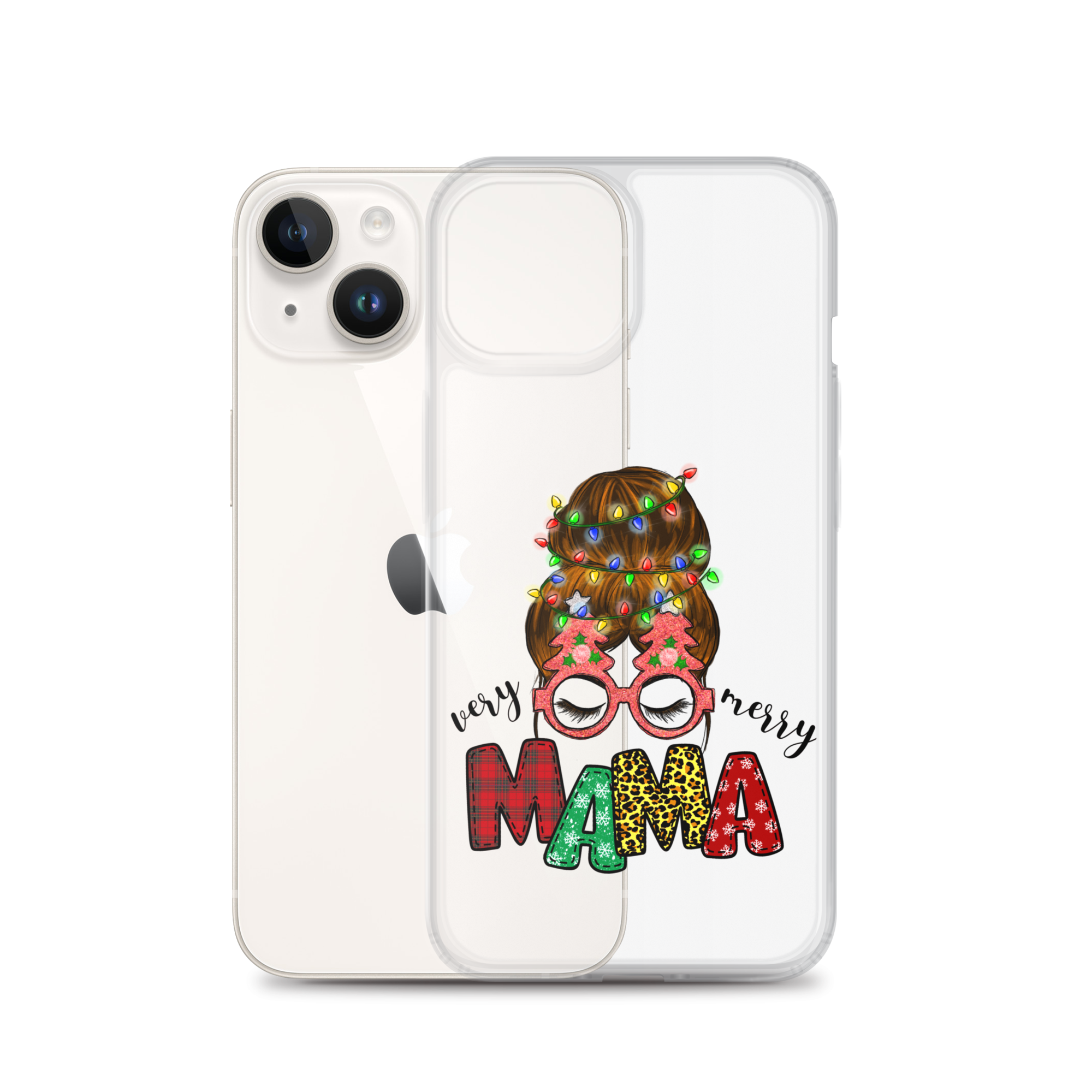 My Merry Mama Clear Case for iPhone®