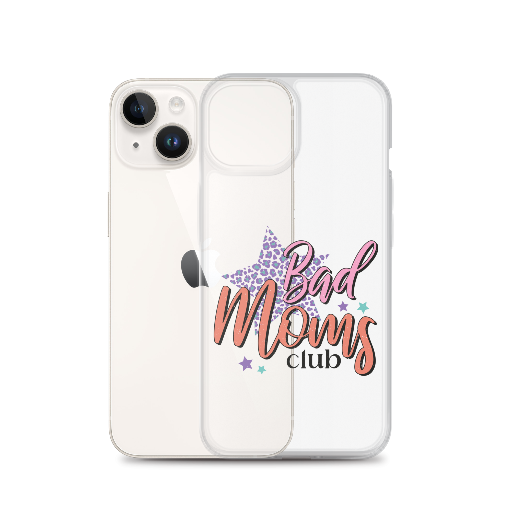 Bad Moms Club Clear Case for iPhone®