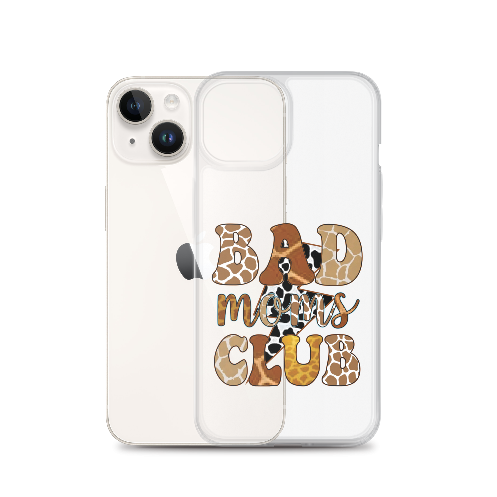 Bad Moms Club Clear Case for iPhone®