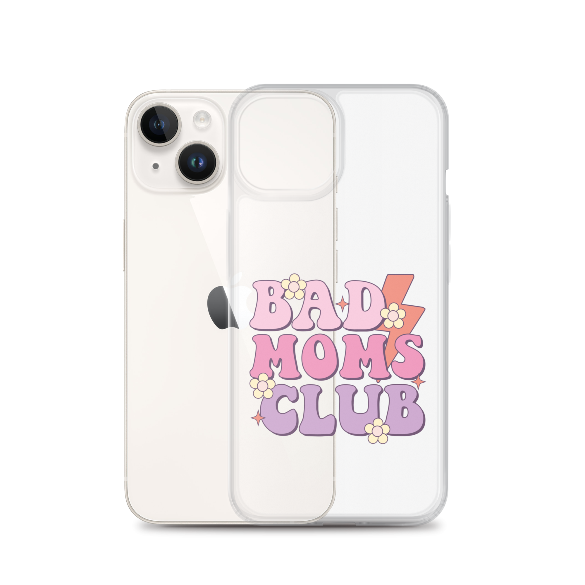 Bad Moms Club Clear Case for iPhone®