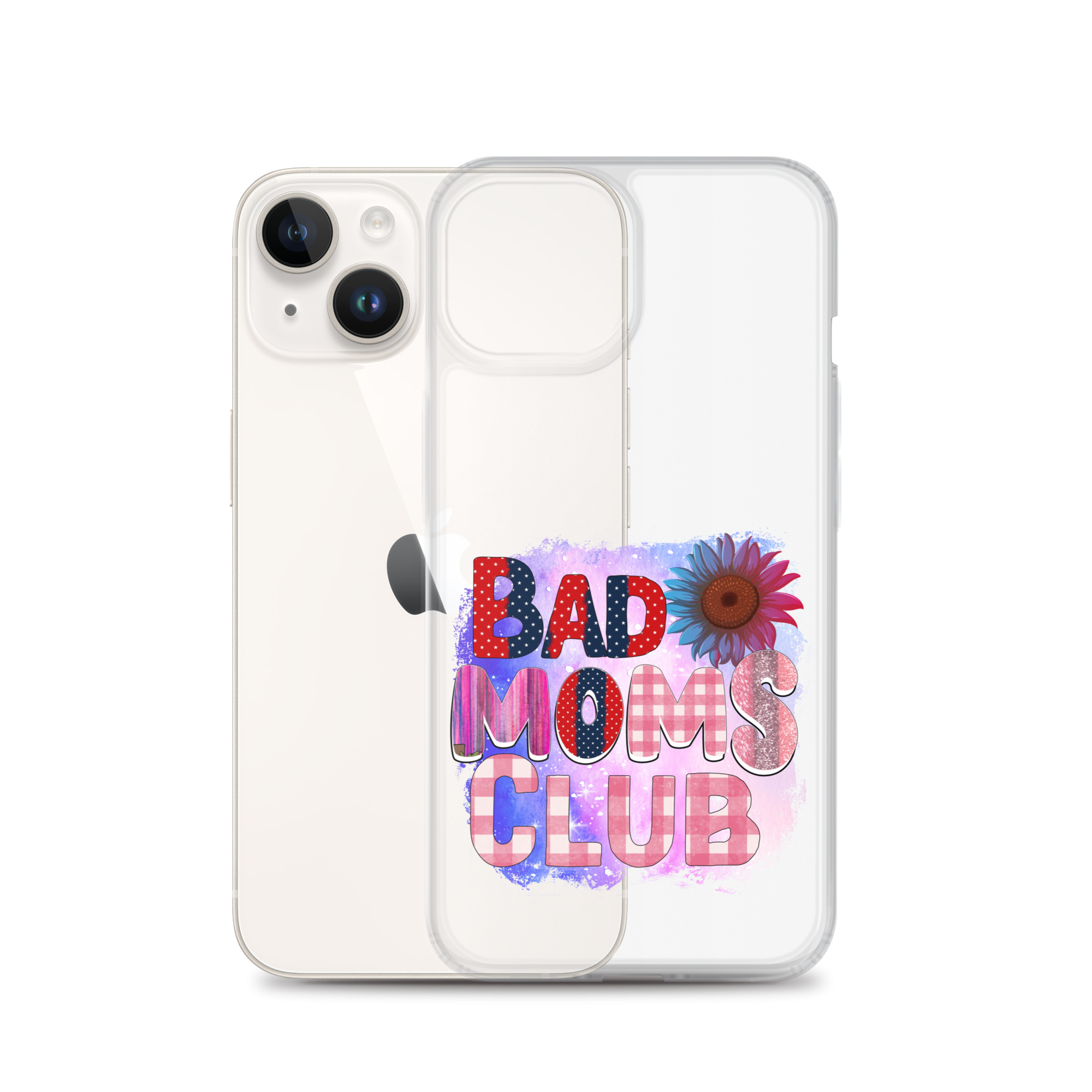 Bad Moms Club Clear Case for iPhone®