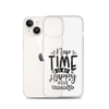 Nap Time Is My Happy Hour Clear Case for iPhone®